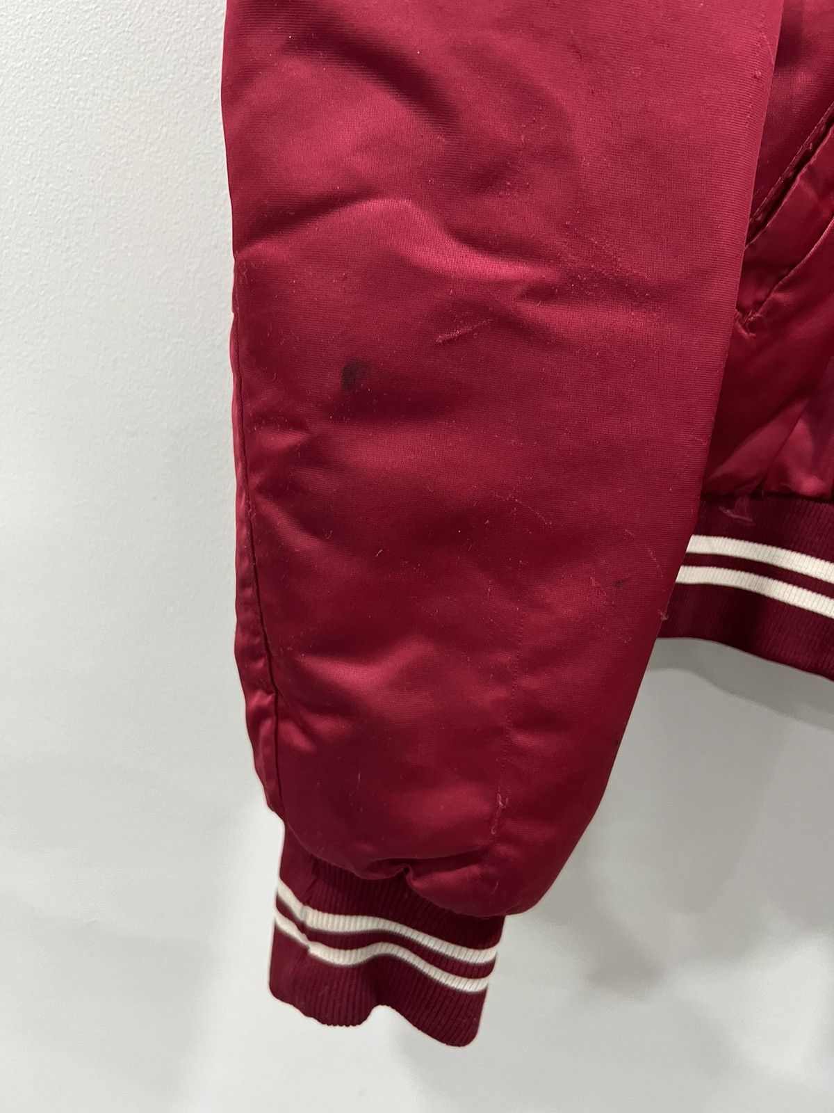 Starter Vintage Starter Phillies Philadelphia Starter Satin Jacket Size US XL / EU 56 / 4 - 7 Thumbnail