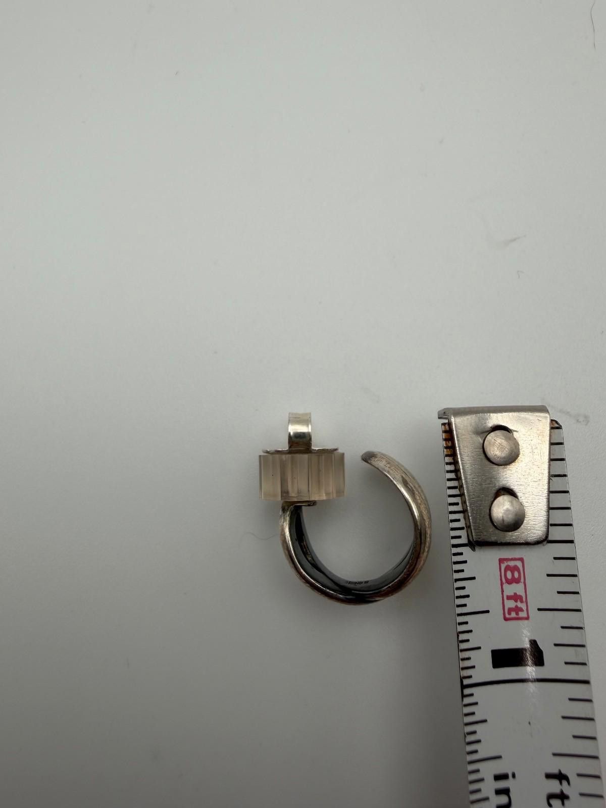 Other Retired James Avery Sterling Silver Infinity Hoop Earrings Size ONE SIZE - 5 Thumbnail