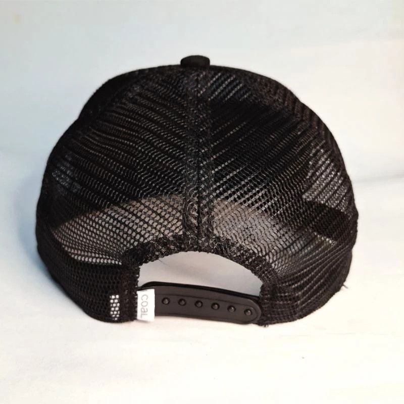 Coal × Vintage Coal Headwear Padded Foam Trucker Cap – Black Snapback Size ONE SIZE - 5 Thumbnail