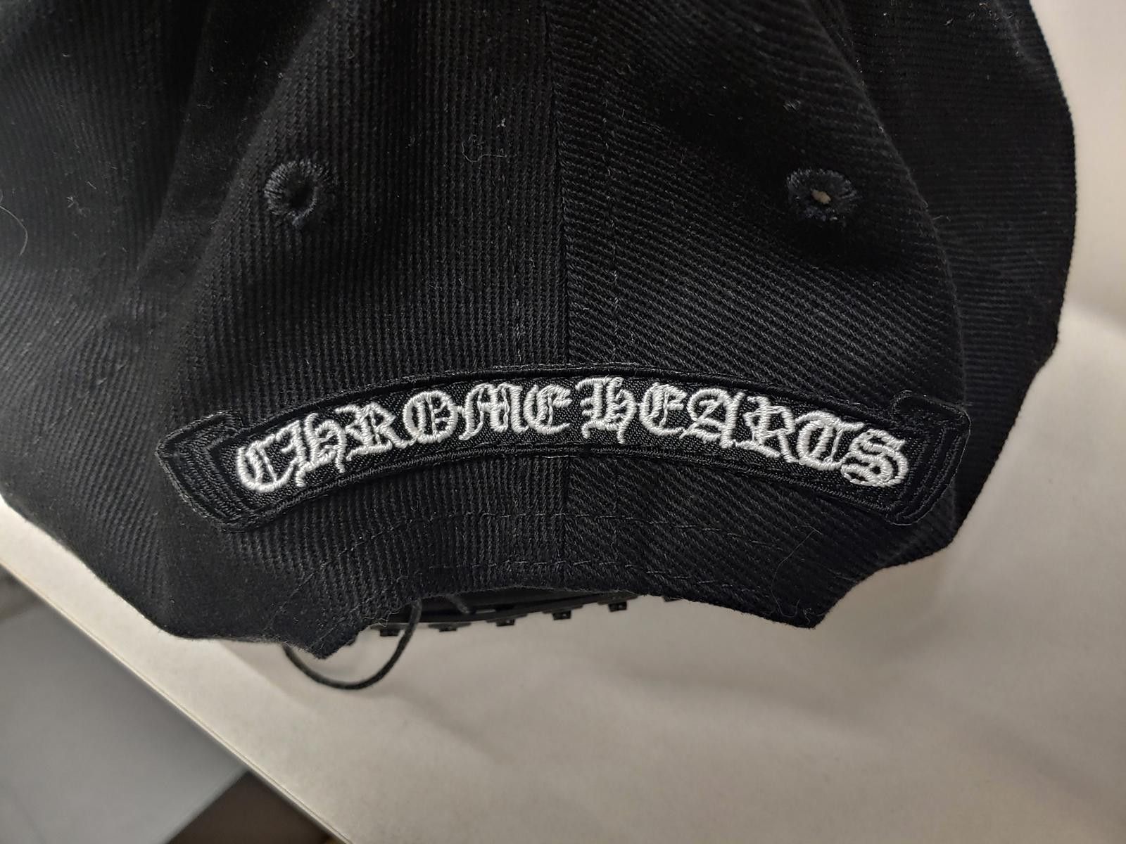 Chrome Hearts Chrome Hearts Vertical Logo Denim Hat Size ONE SIZE - 2 Thumbnail
