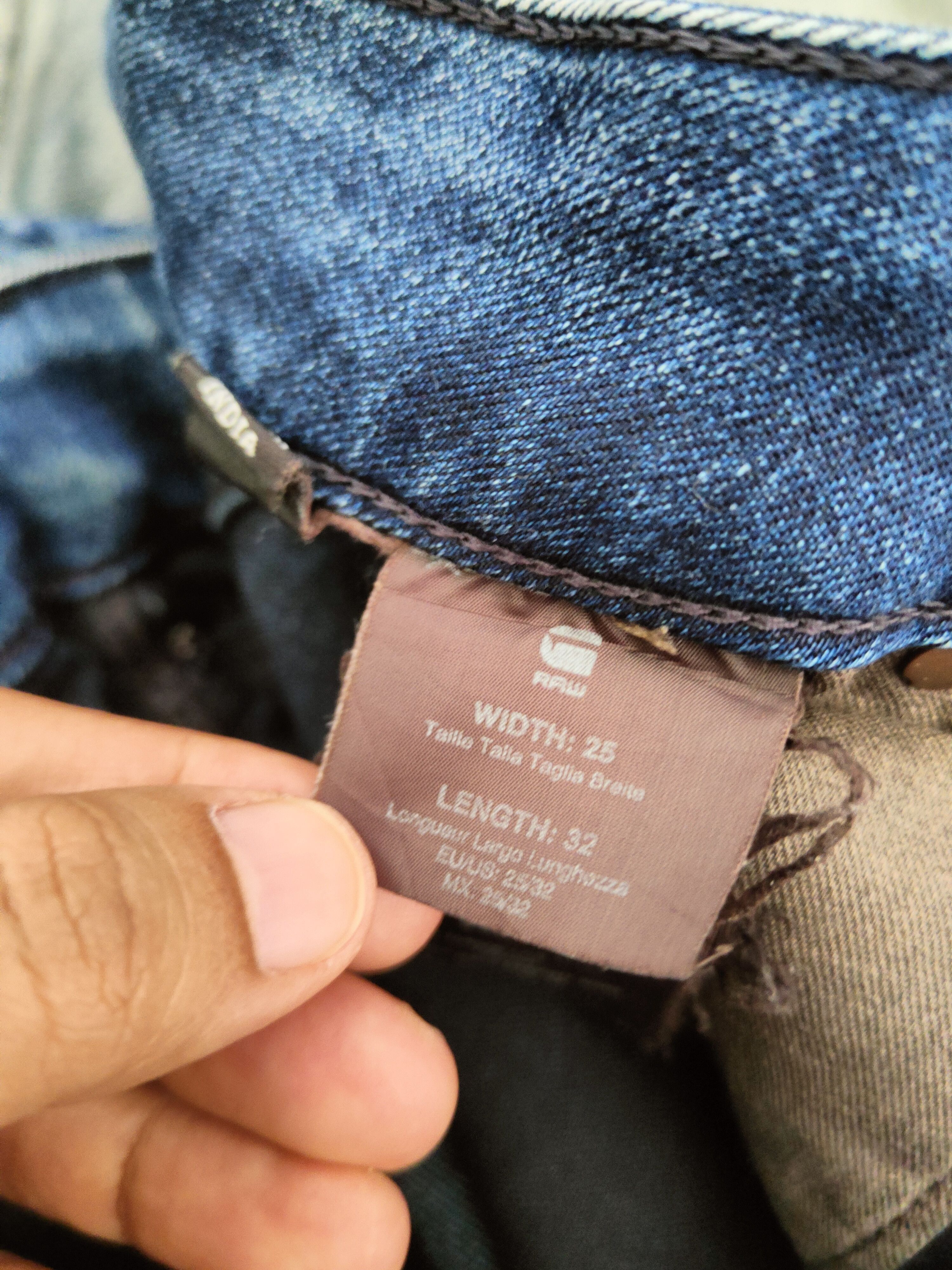 G-Star DL G-Star raw Dark Blue Distressed Ripped Jeans #46-960 Size 26" / US 2 / IT 38 - 15 Thumbnail