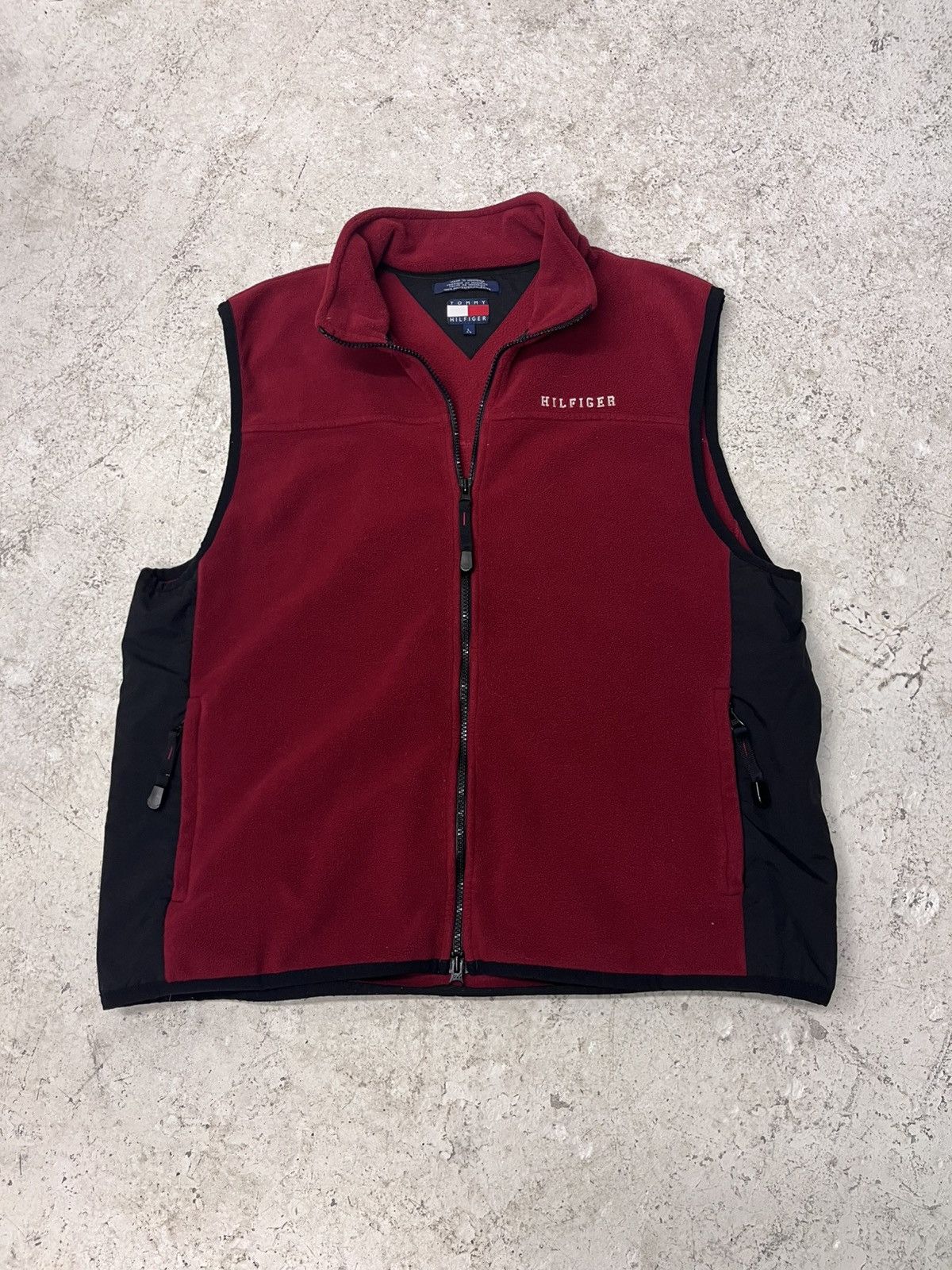 Tommy Hilfiger Vintage tommy hilfiger red fleece vest Size US L / EU 52-54 / 3 - 2 Thumbnail