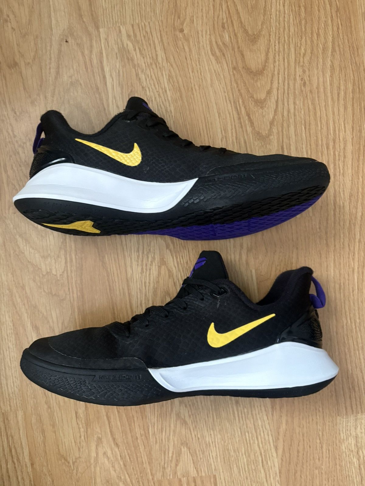 Nike Nike Kobe Mamba Focus Lakers Size US 6.5 / EU 39-40 - 3 Thumbnail
