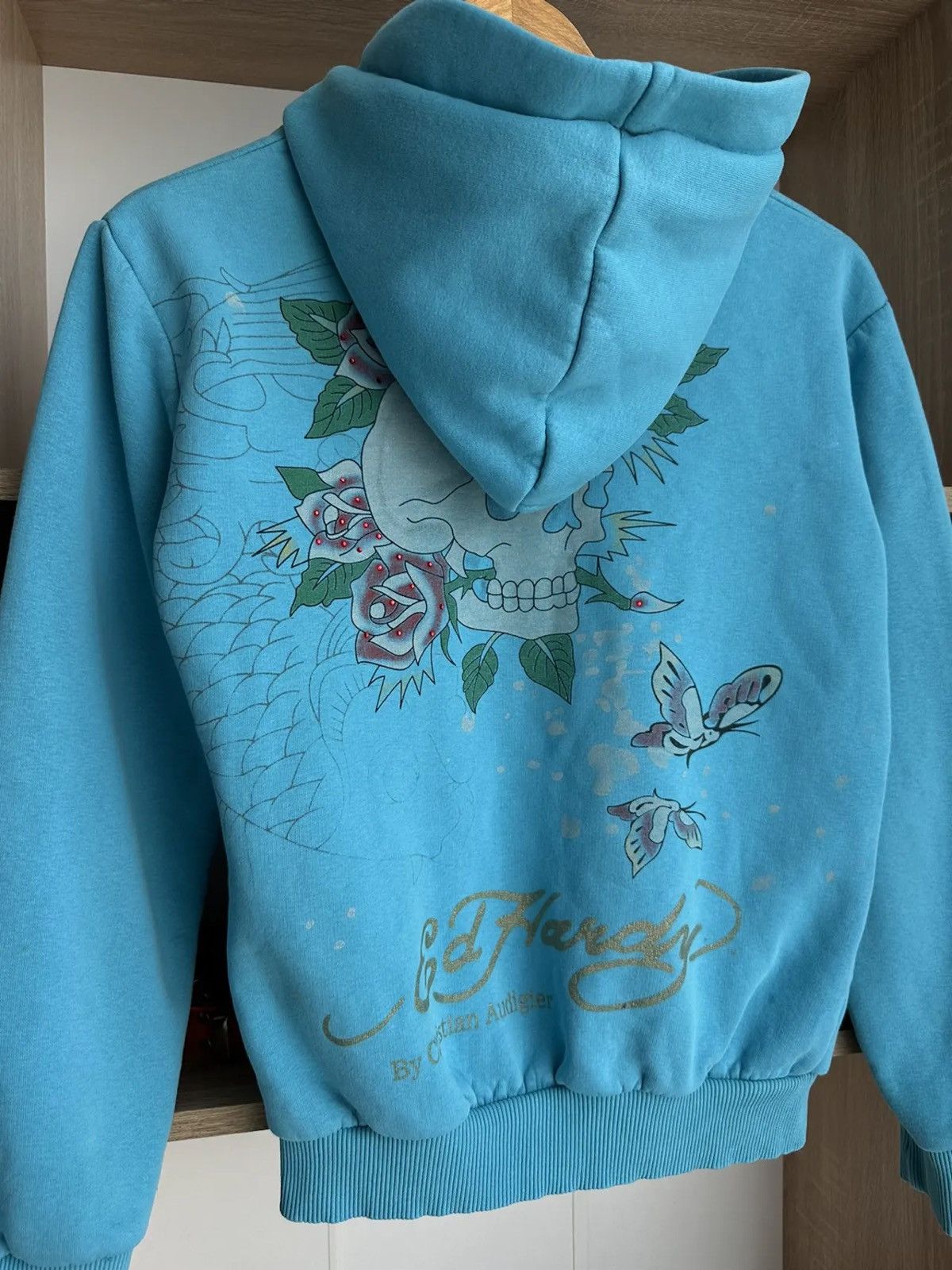 Vintage Ed Hardy Christian Audigier Hoodie