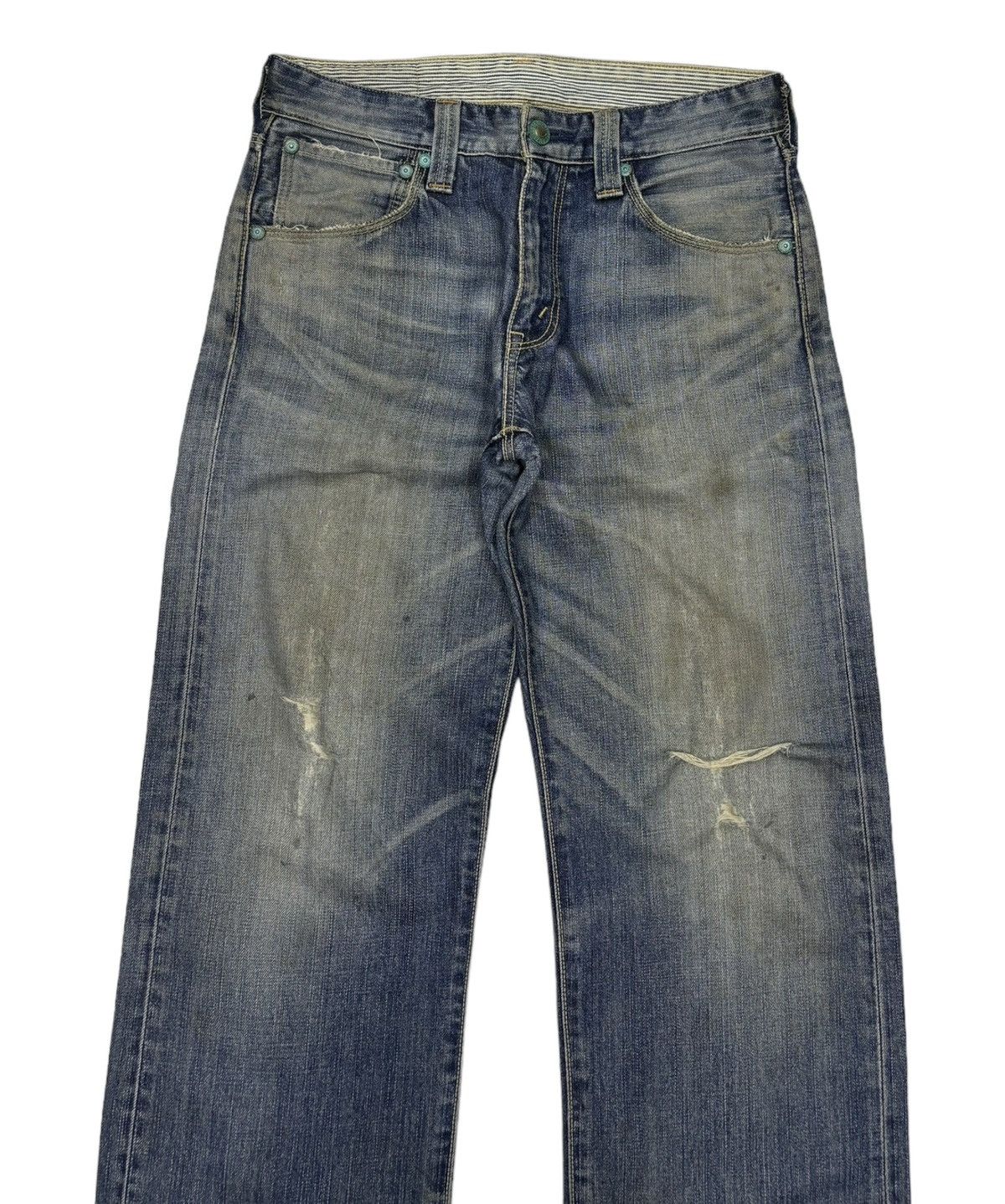 Kapital RARE VINTAGE LEVIS 503 RETRO BAGGY JEANS DISTRESS DENIM Size US 30 / EU 46 - 7 Thumbnail