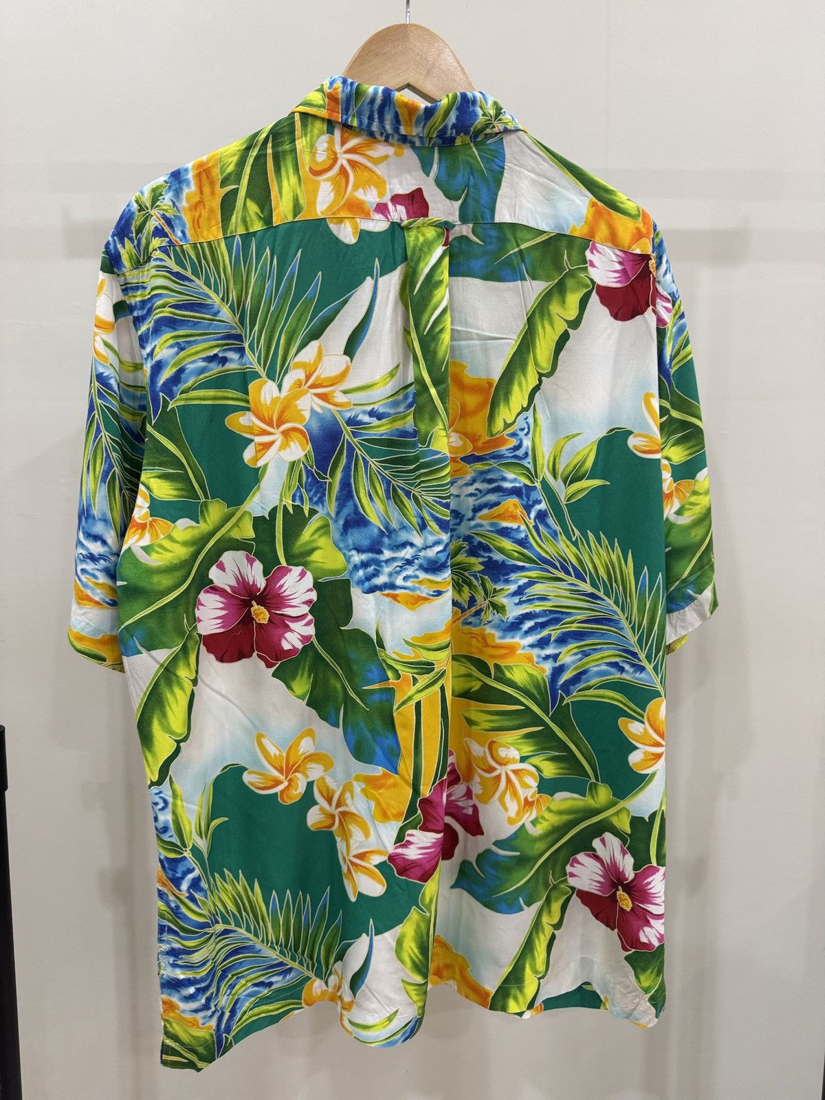 Polo Ralph Lauren 2004 Polo Ralph Lauren Hawaiian Shirt Size US XL / EU 56 / 4 - 2 Thumbnail