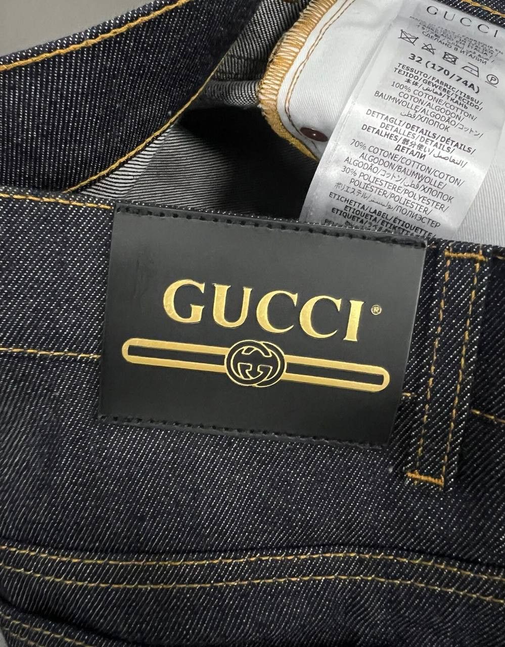 Gucci Gucci jeans with all-over logo Size US 32 / EU 48 - 3 Thumbnail