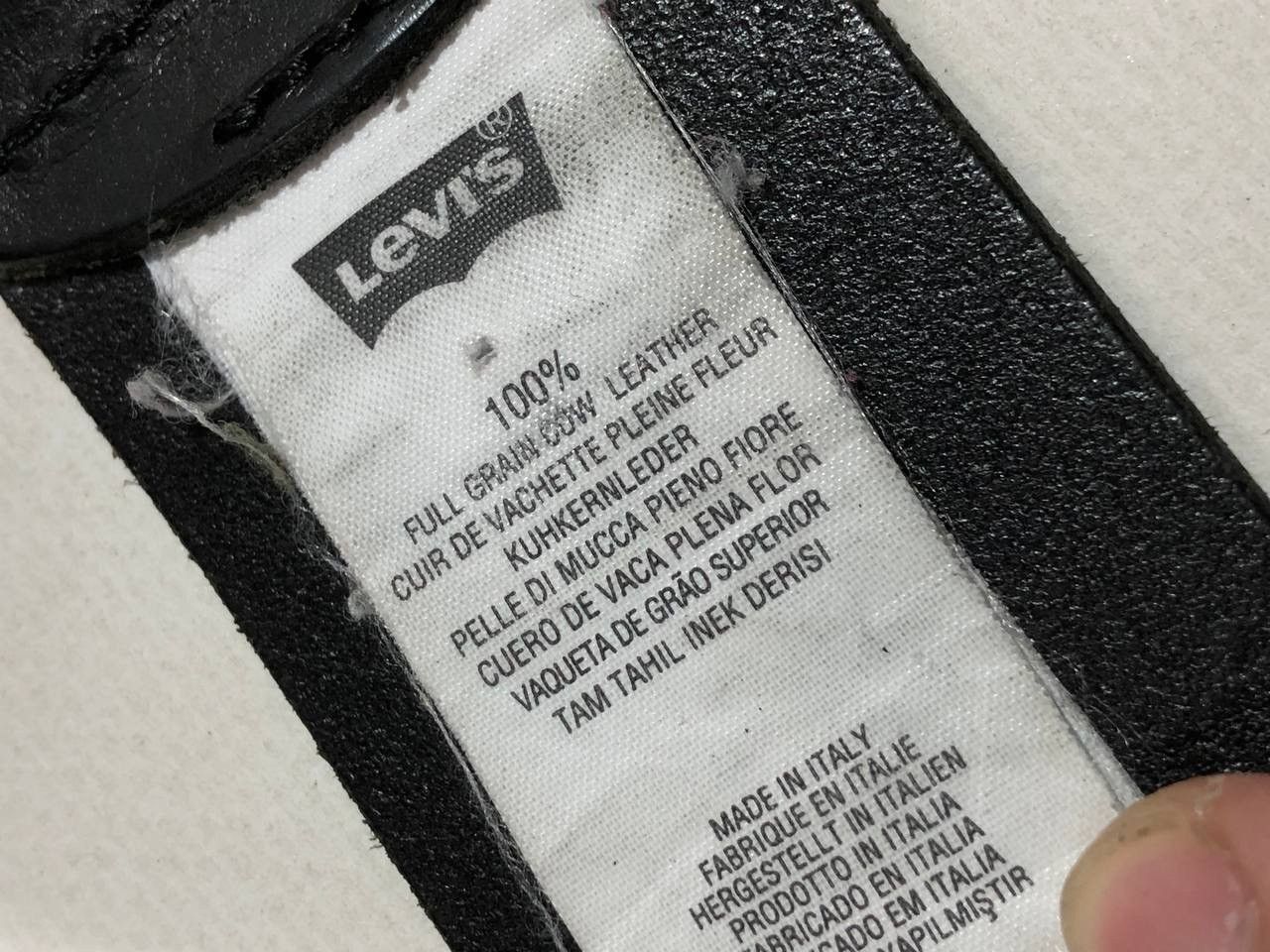 Levi's Levi’s Big Logo Leather Belt Size ONE SIZE - 7 Thumbnail