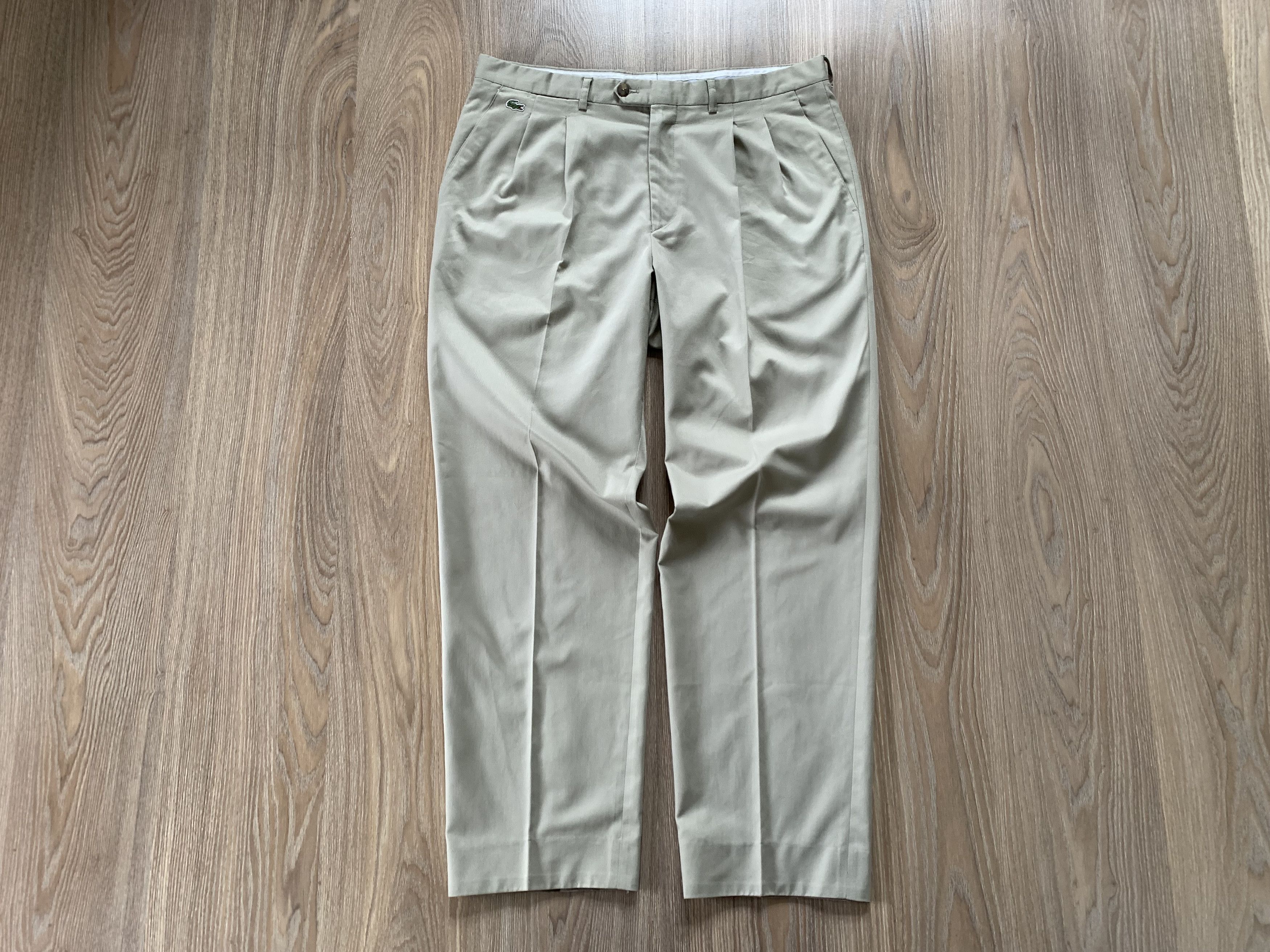 Lacoste × Vintage Vintage Lacoste Grey Trousers Size US 32 / EU 48 - 2 Thumbnail