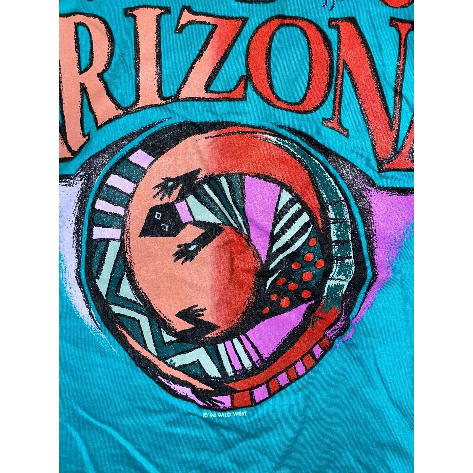 Jerzees Vintage Native American Shirt Arizona Sedona Tee VTG 90s L Size US L / EU 52-54 / 3 - 3 Thumbnail