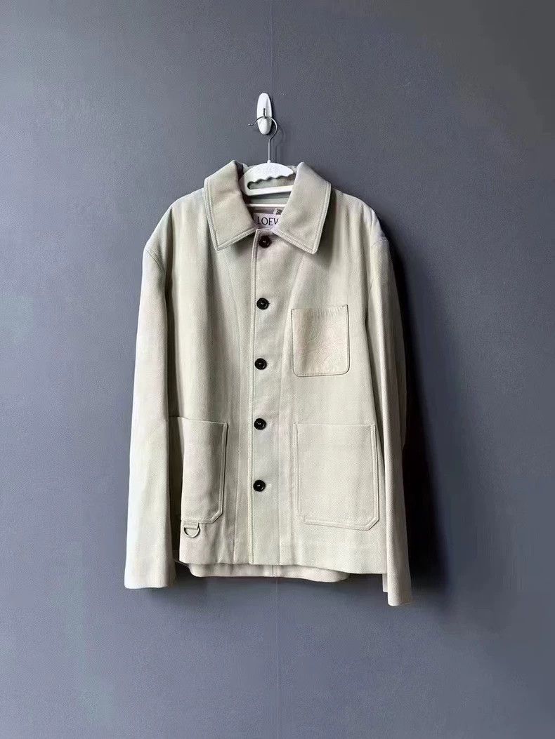 Loewe LOEWE Peep-toe coat Size L / US 10 / IT 46 - 1 Thumbnail