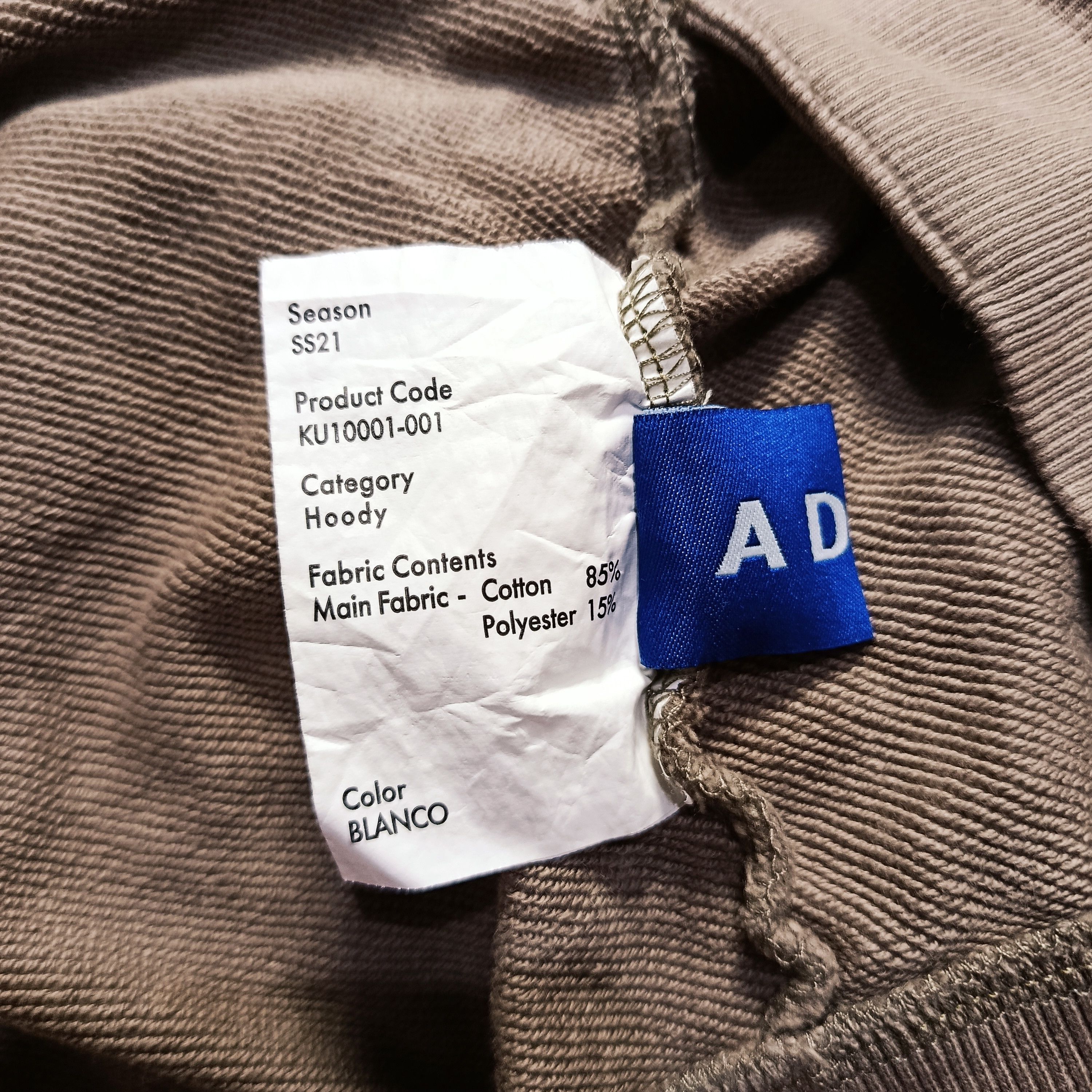 Ader Error Ader Error SS21 Full-Zip Hoodie – Portugal Made Size US M / EU 48-50 / 2 - 8 Thumbnail