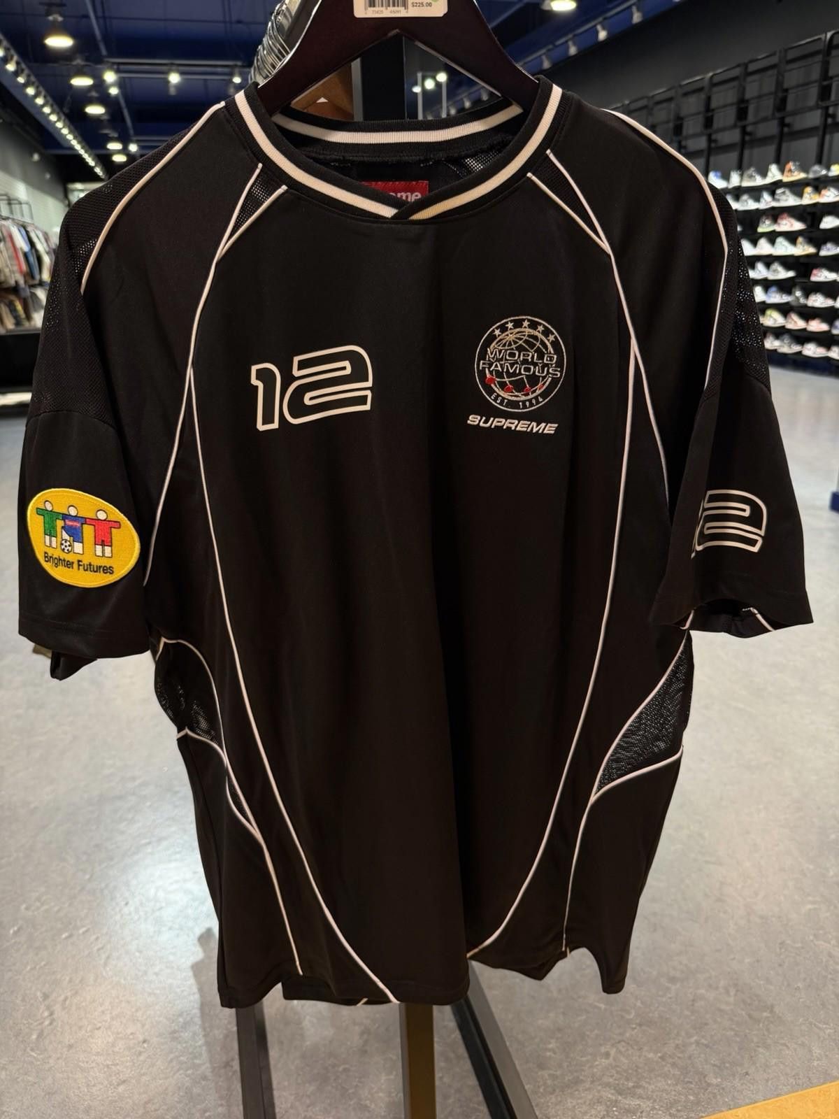 Supreme Supreme PIPING SOCCER JERSEY FW25 Medium Brand New Authentic Size US M / EU 48-50 / 2 - 4 Thumbnail
