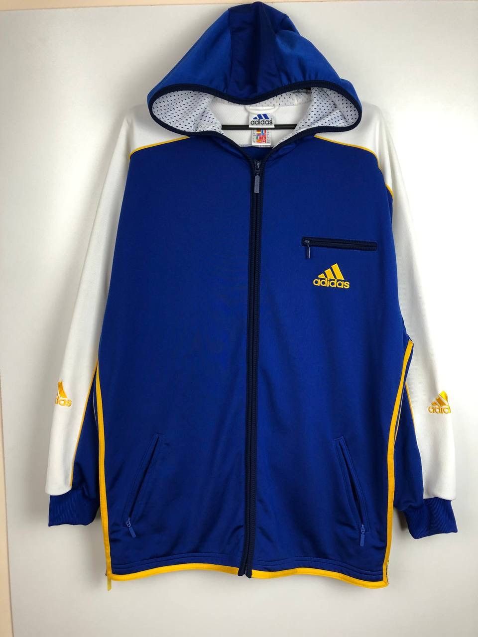 Vintage Adidas 90s streetwear vintage zip hoodie size M Size US M / EU 48-50 / 2 - 1 Thumbnail