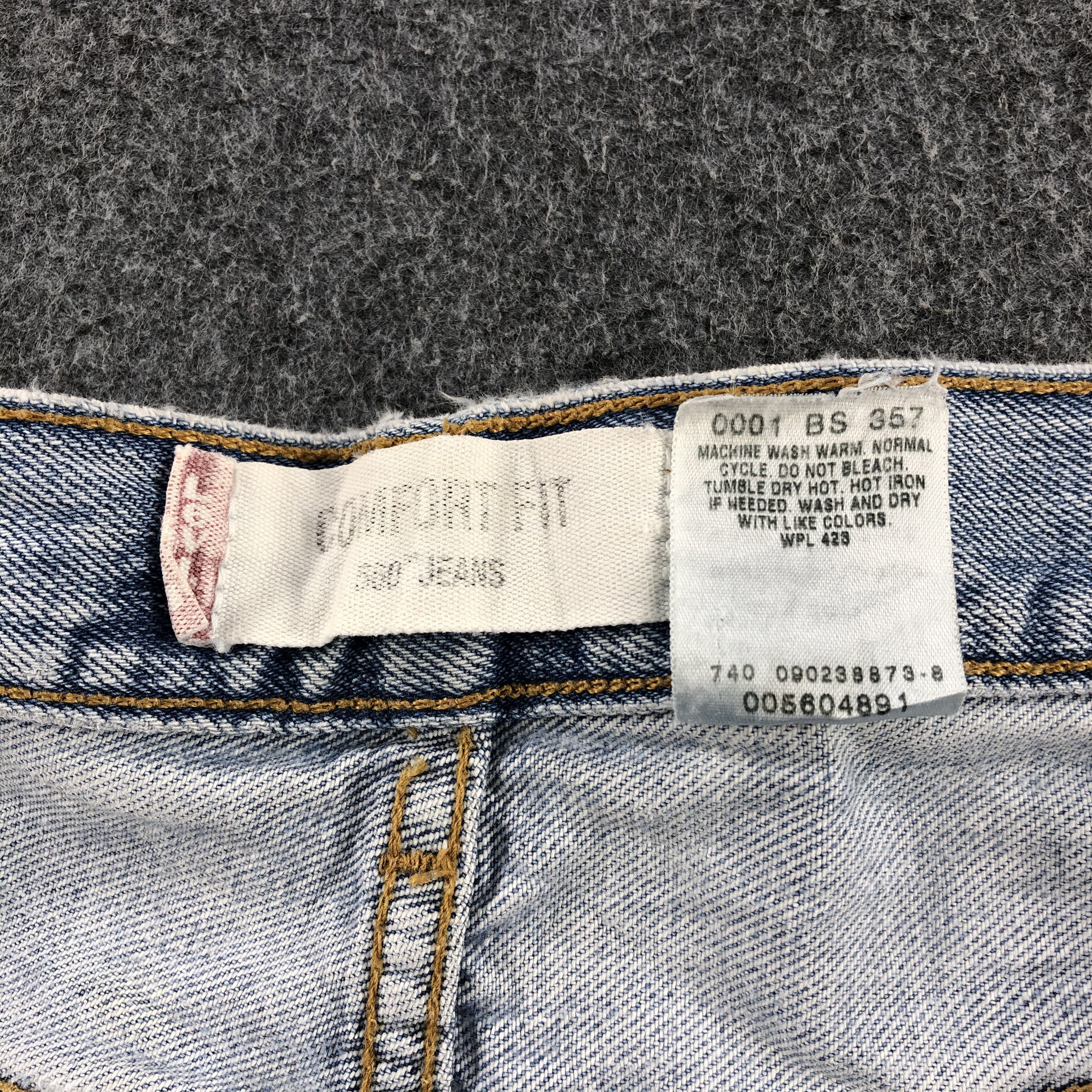 Levi's Light Washed Denim Vintage Levis Jeans Lot 550-J922 Size US 34 / EU 50 - 11 Thumbnail