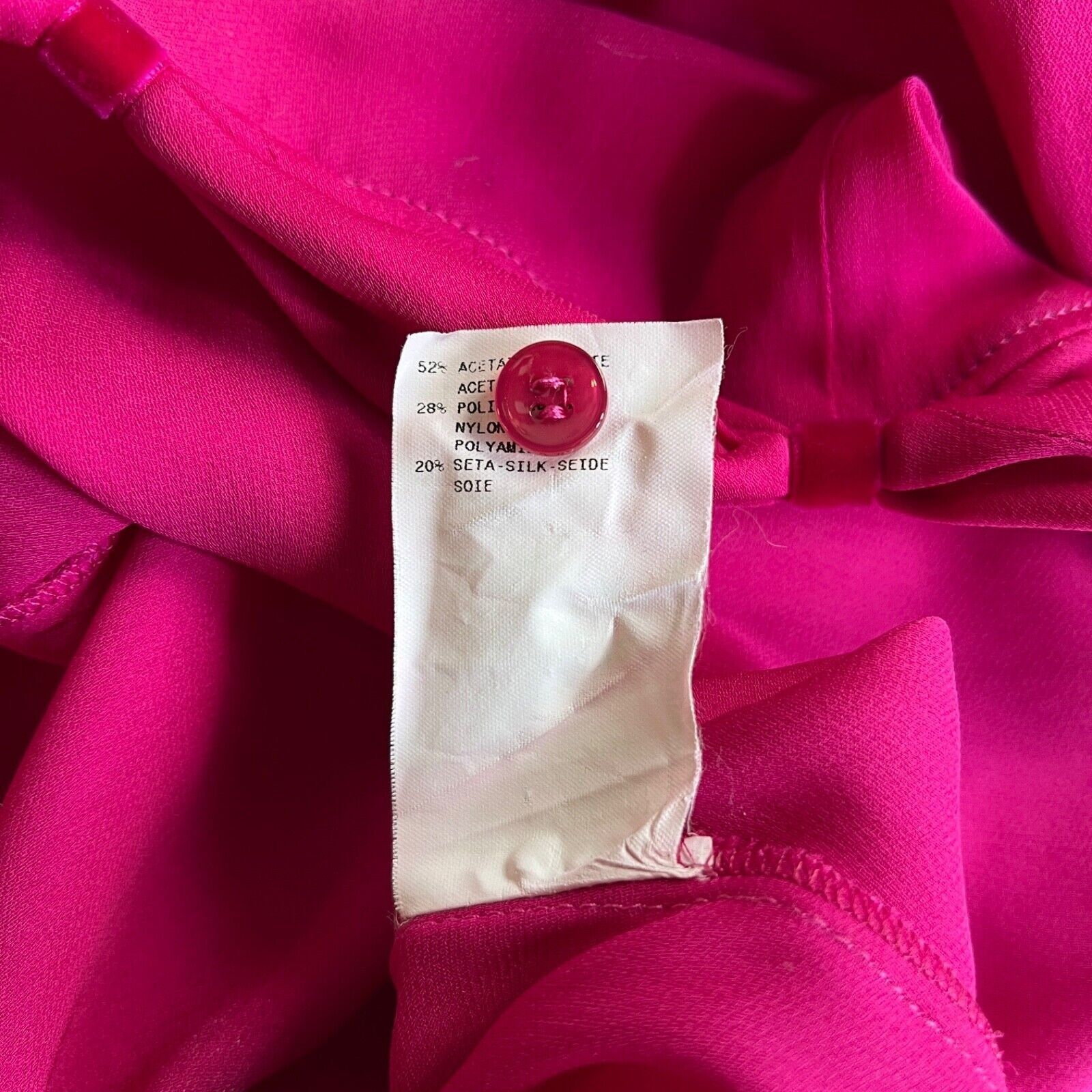 Emporio Armani Emporio Armani Nylon Silk Pink Top Shirt 8680AC Size M / US 6-8 / IT 42-44 - 4 Thumbnail