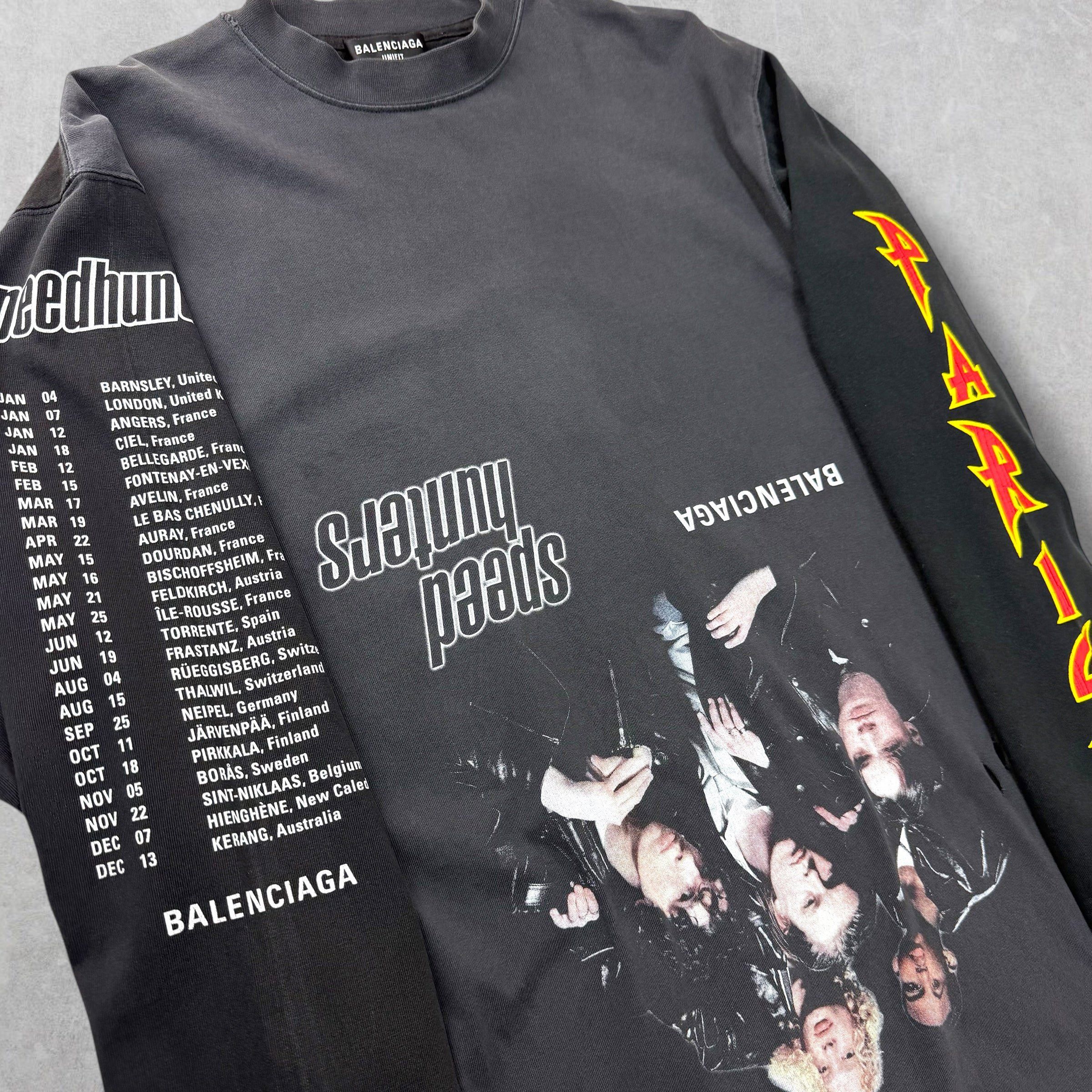 Balenciaga Balenciaga Upside Down SpeedHunters L/S Tee 1 (L) Size US L / EU 52-54 / 3 - 4 Thumbnail