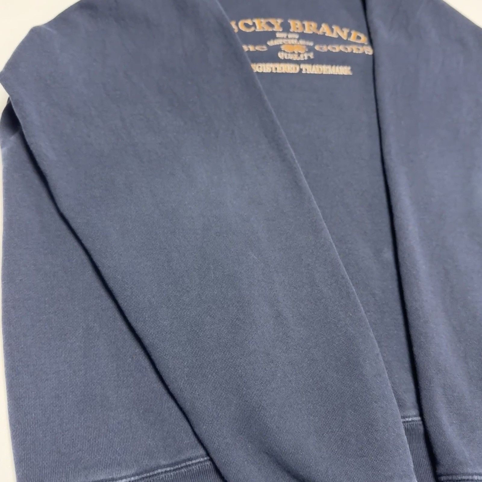 Lucky Brand Vintage Lucky Brand Knit Wear Sweatshirt Adult Medium Blue Size US M / EU 48-50 / 2 - 6 Thumbnail