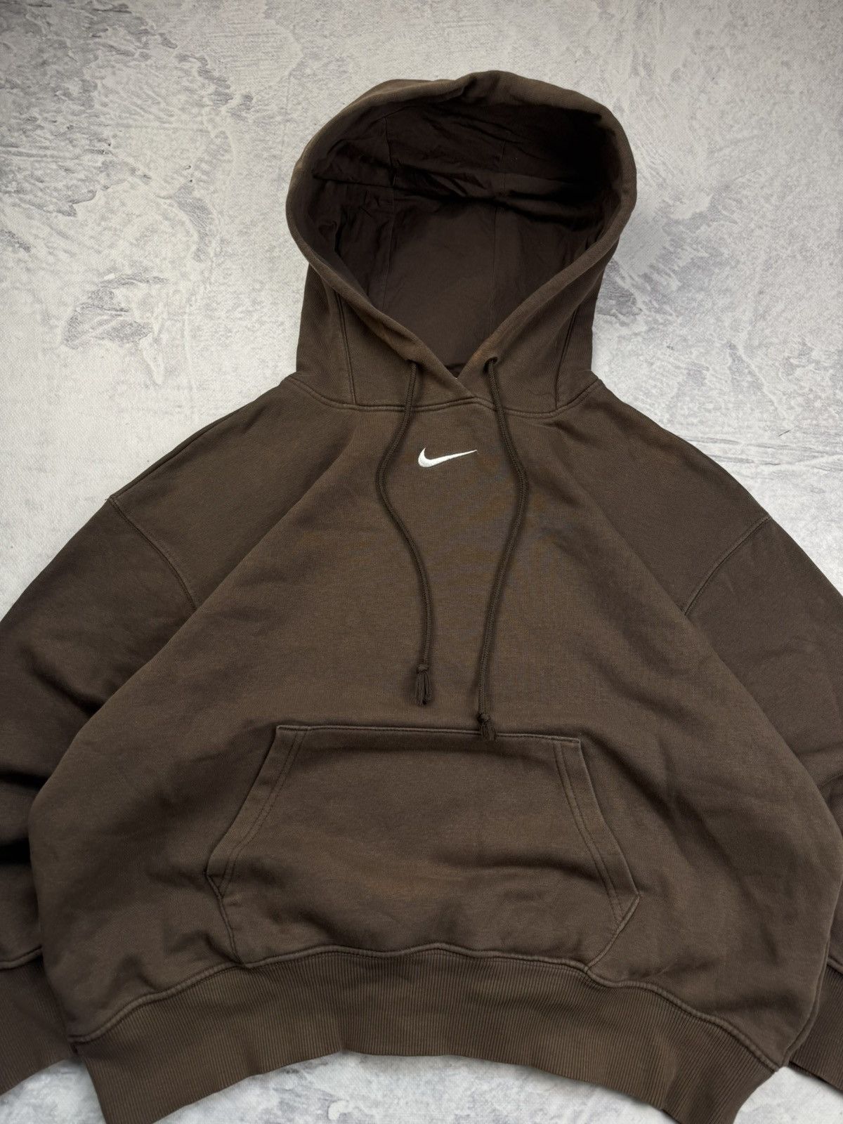 Nike × Vintage NIKE VINTAGE CENTER LOGO OVERSIZE BOXY HOODIE Size US S / EU 44-46 / 1 - 3 Thumbnail