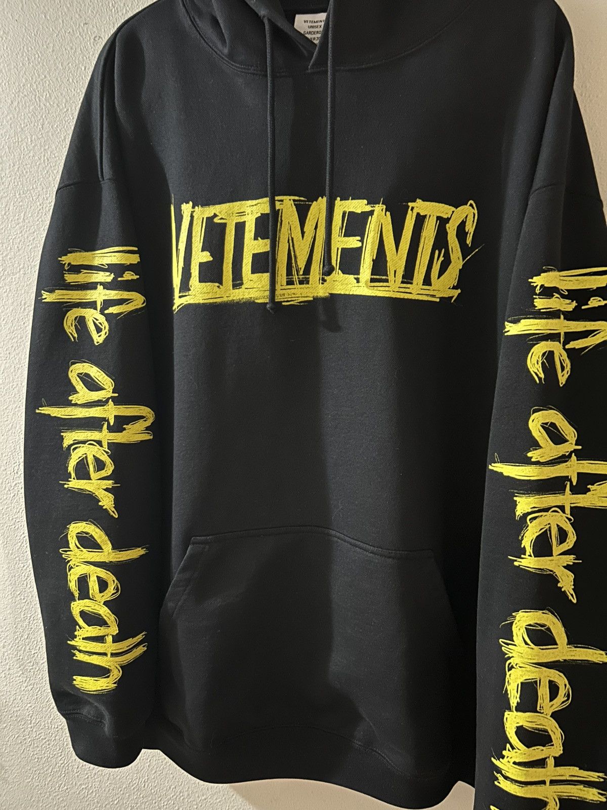 Vetements Vetements World Tour Life After Death Hoodie *RARE* Size US M / EU 48-50 / 2 - 2 Thumbnail