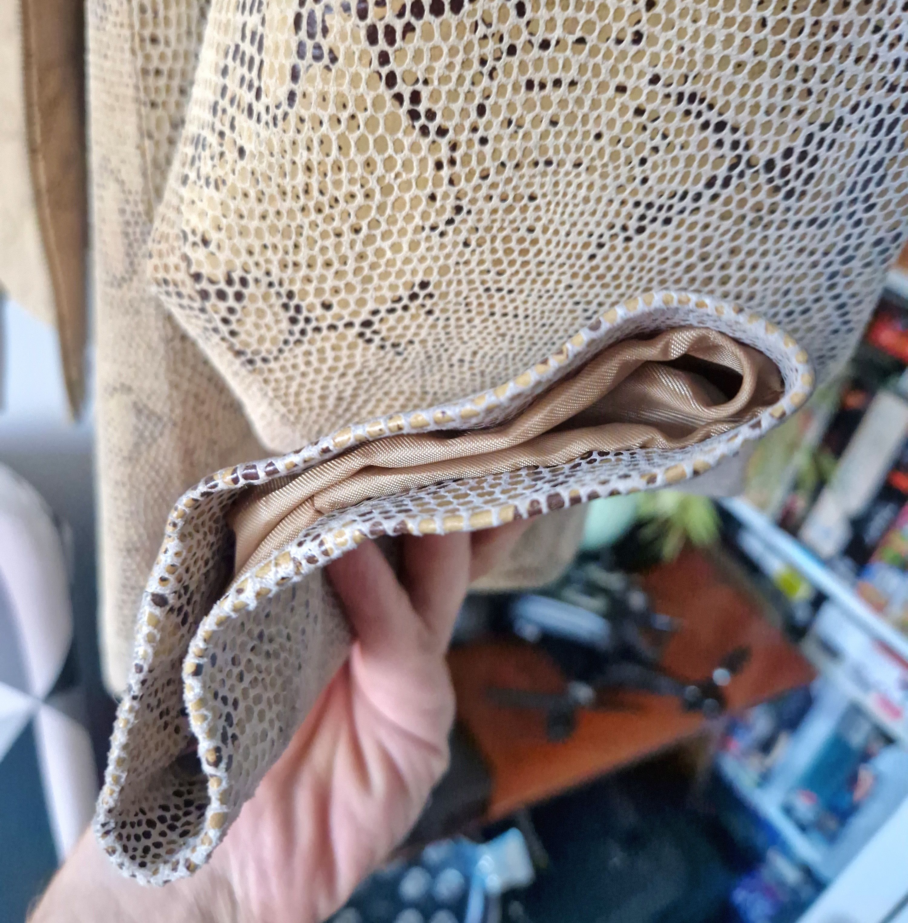 Vintage Leathermasters Milan leather jacker snake 90's Size 3XL / US 20-22 - 4 Thumbnail