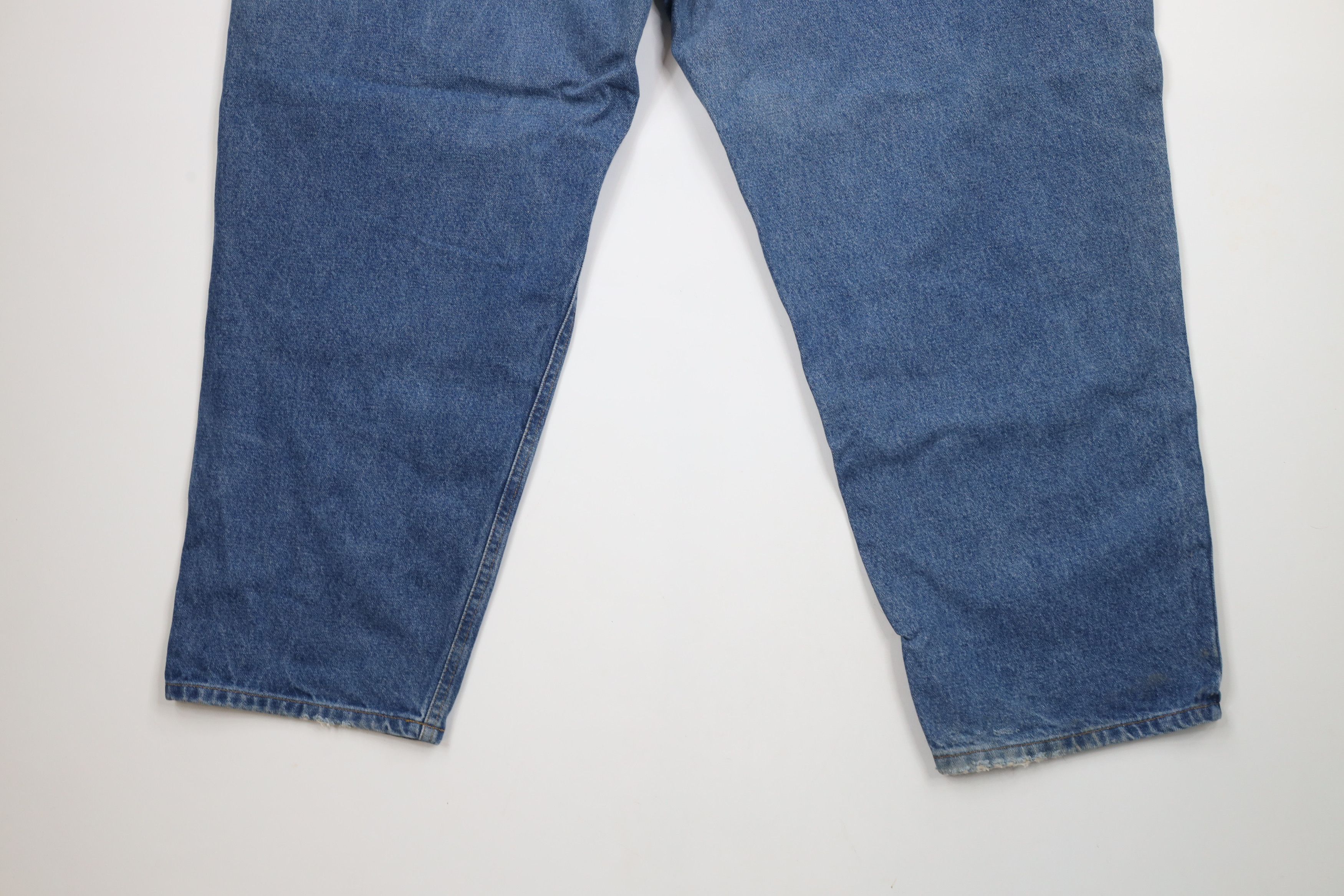 Carhartt × Vintage Vintage Y2K Carhartt Spell Relaxed Fit Wide Leg Jeans Blue Size US 44 / EU 60 - 14 Thumbnail