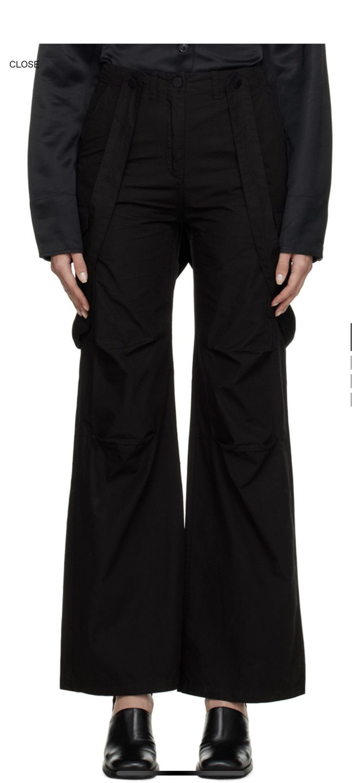 image of Our Legacy Cargo Pants in Black, Men's (Size 30)