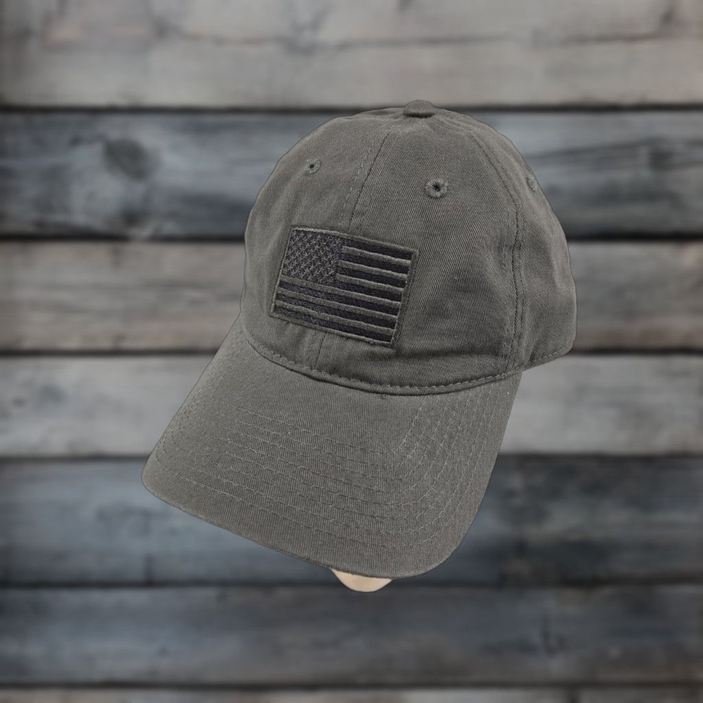 Olive VINTAGE Rapid Dominance Trucker Hat Olive Men's Embroidered USA Flag Adjustable Cap Hat Olive Military Men Size ONE SIZE - 1 Thumbnail