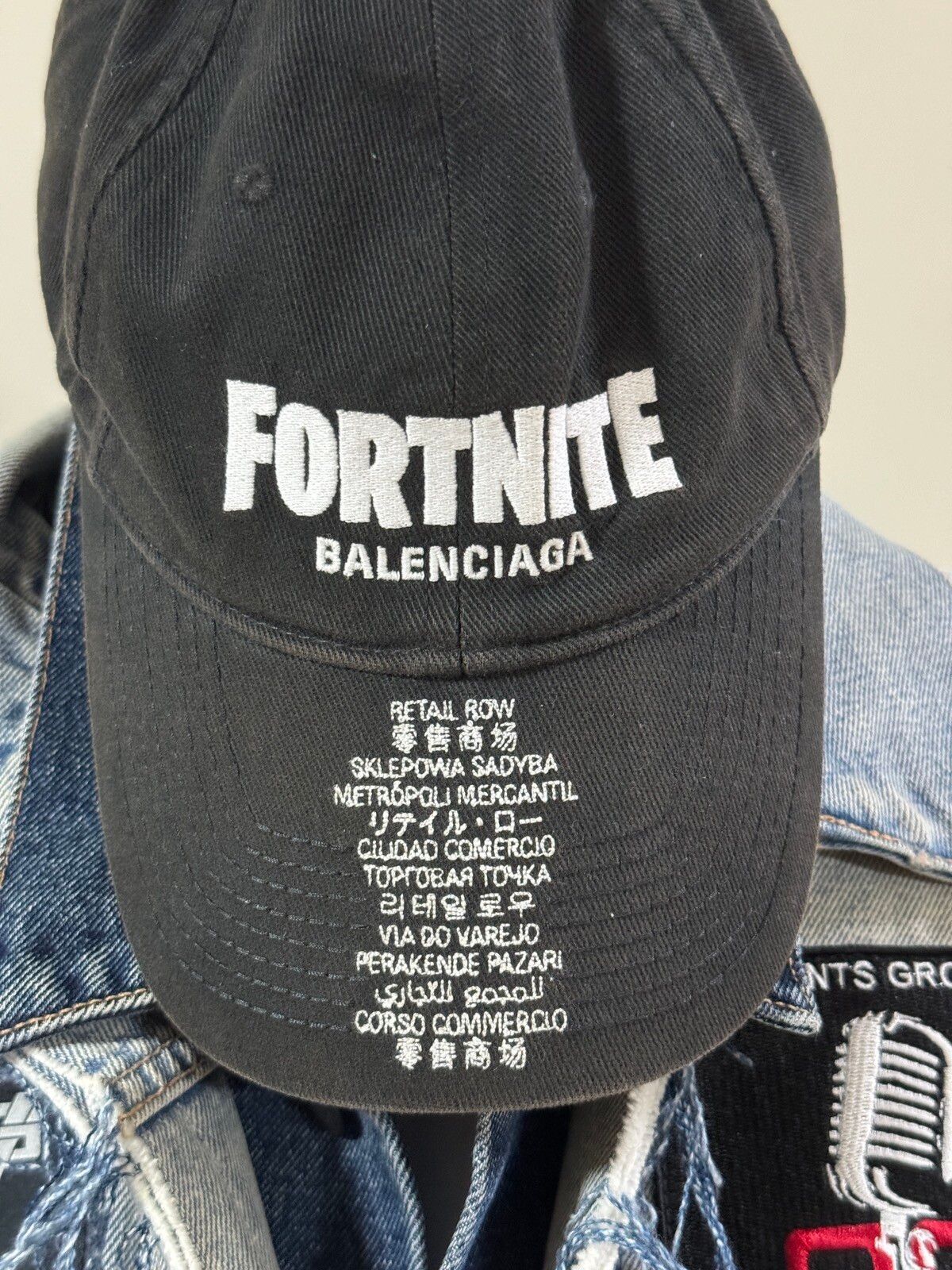 世界200個限定 BALENCIAGA FORTNITE キャップ - 帽子