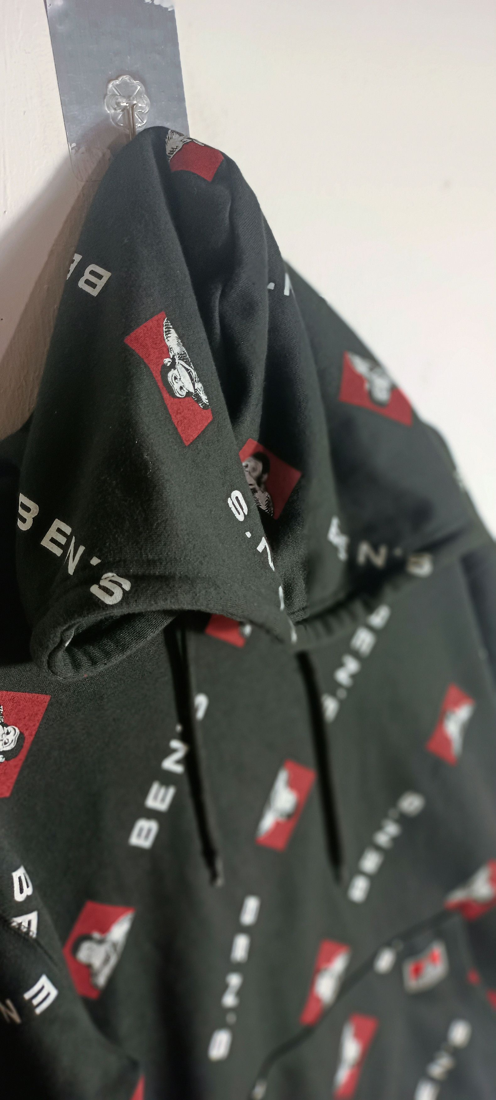 Ben Davis × Japanese Brand Ben Davis Over Print Hoodie Size US L / EU 52-54 / 3 - 4 Thumbnail