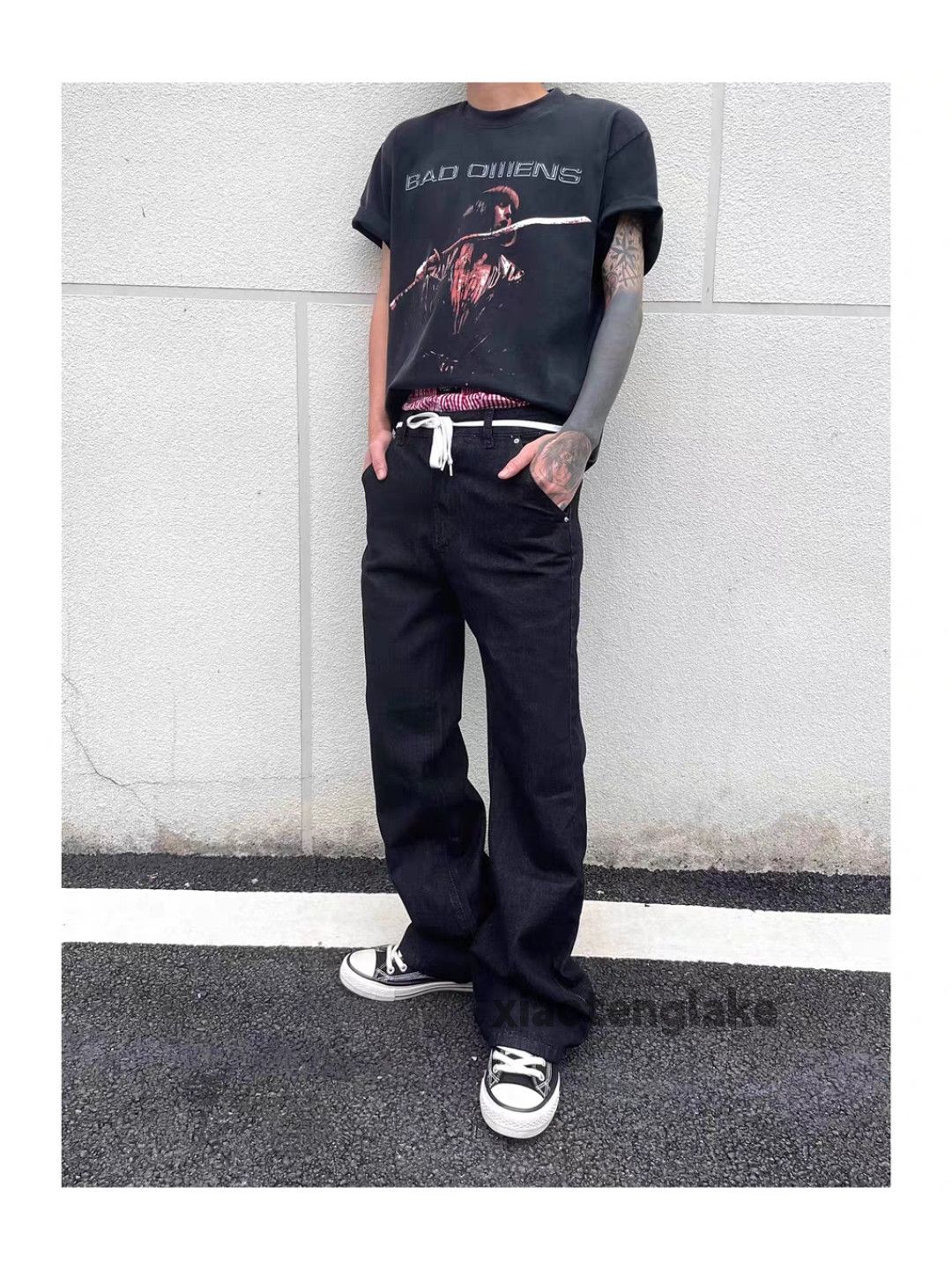 Japanese Brand Unisex utility cleanfit yuppie bootcut grunge punk jeans Size US 28 / EU 44 - 4 Thumbnail