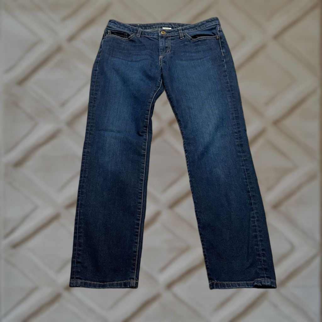 Banana Republic Banana Republic Jeans Womens Skinny Ultimate Denim Dark Wash 29 31x27 Blue Stretch 5-Pocket Modern Rise Mid/8.5-10.5in Size 24" / US 00 / IT 34 - 1 Thumbnail