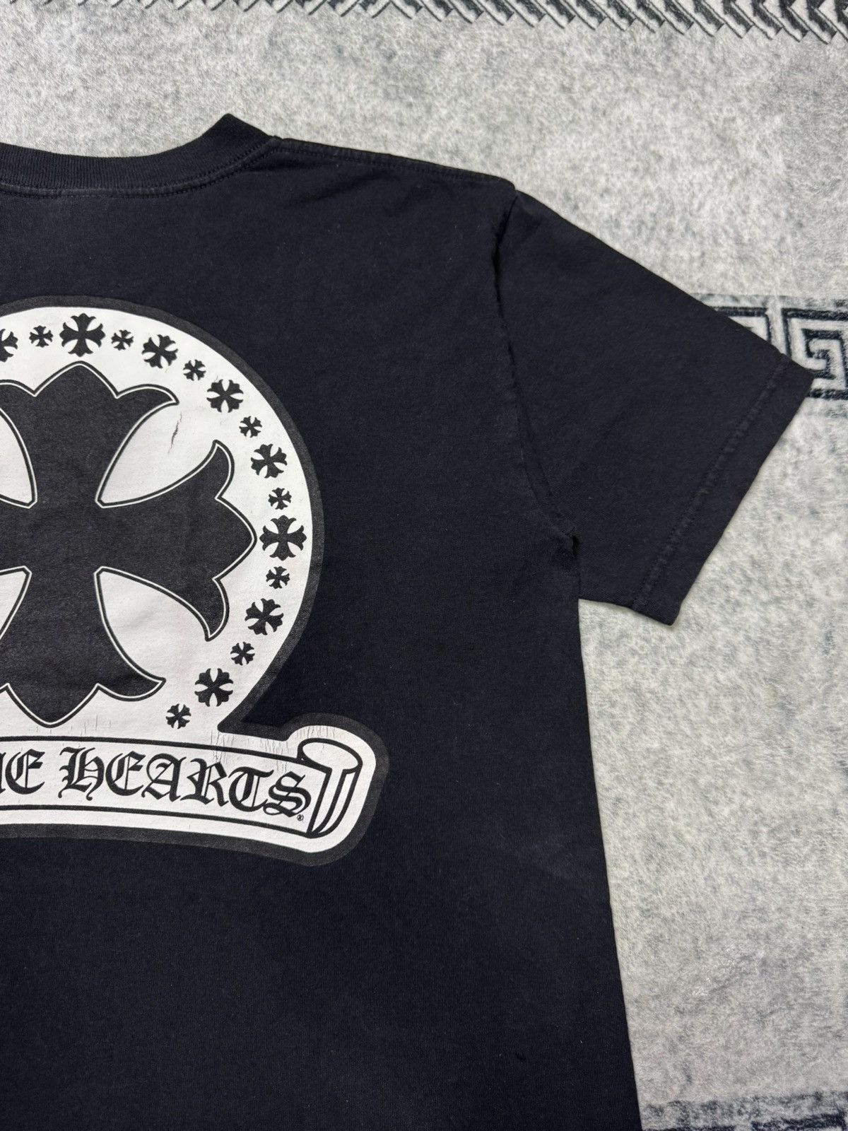 Chrome Hearts RARE! CROSS PLUS STAMP SCROLL Size US M / EU 48-50 / 2 - 4 Thumbnail
