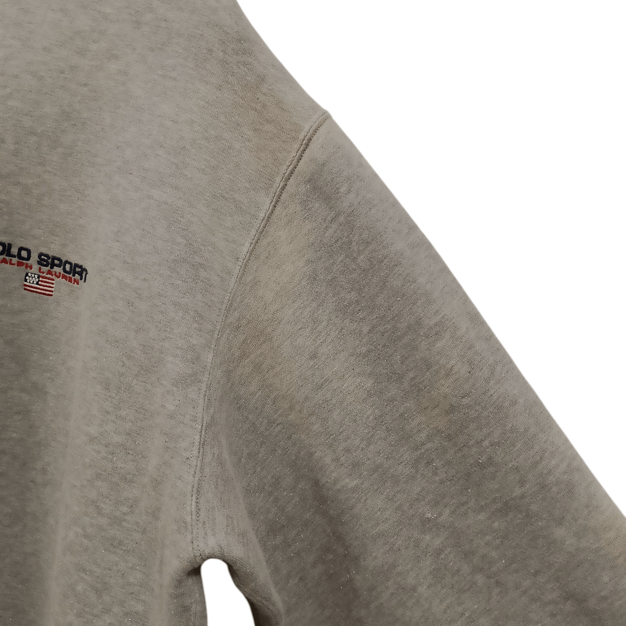 Polo Ralph Lauren Vintage Polo Sport Ralph Lauren Sun Faded Gray Hoodie Size US L / EU 52-54 / 3 - 5 Thumbnail