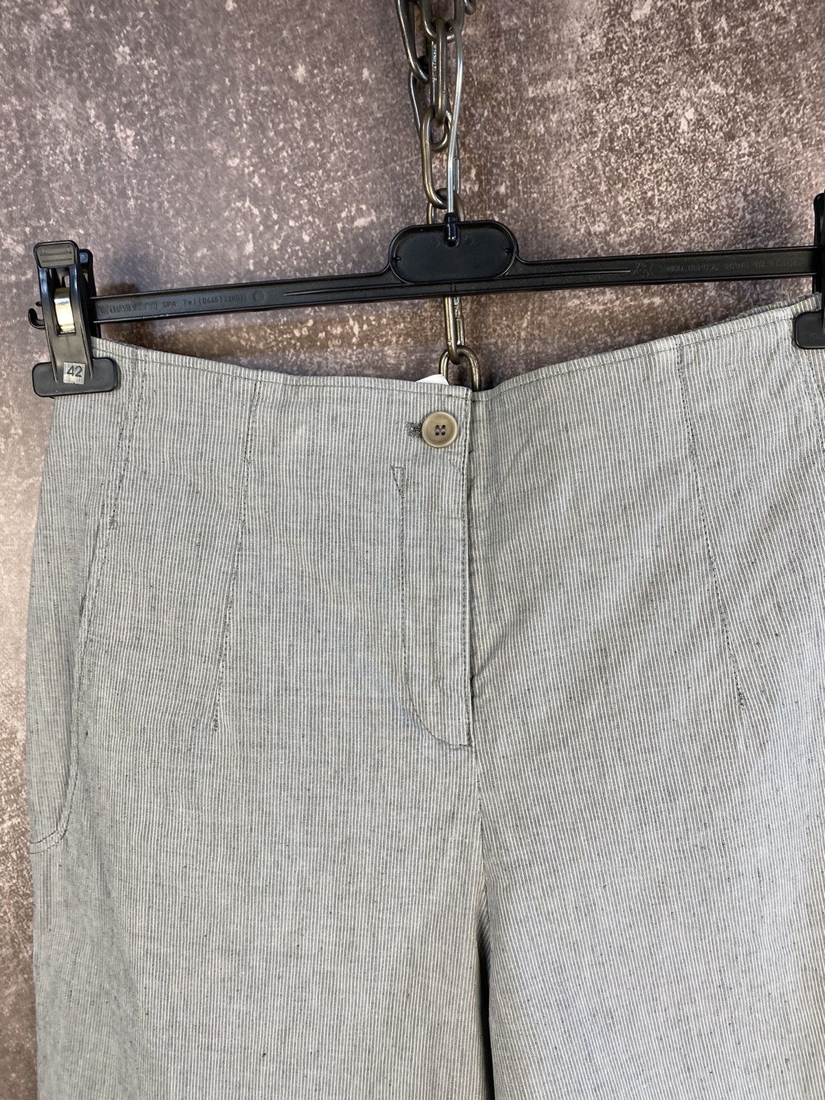 Designer Vintage OSKA Linen Pants Japanese Buggy Style Size US 32 / EU 48 - 4 Thumbnail