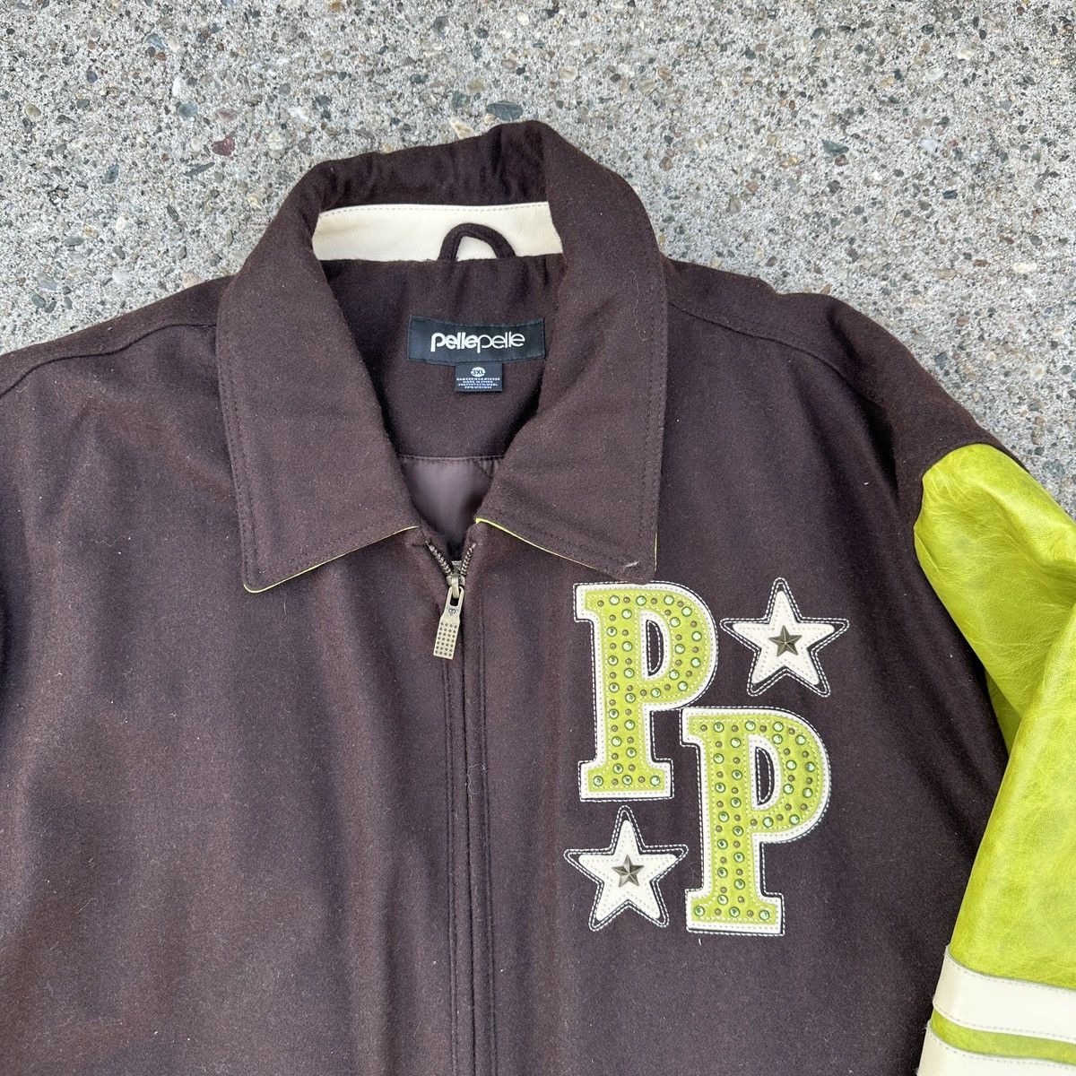 Pelle Pelle Vintage Pelle Pelle Soda Club varsity jacket Size US XXL / EU 58 / 5 - 3 Thumbnail