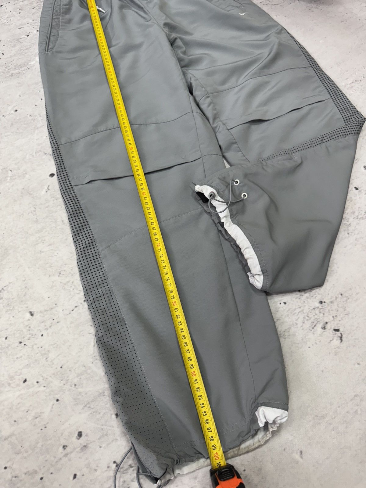 Nike × Vintage NIKE NYLON VINTAGE Y2K OVERSIZE BAGGY FIT PANTS SWEATPANTS Size US 32 / EU 48 - 10 Thumbnail