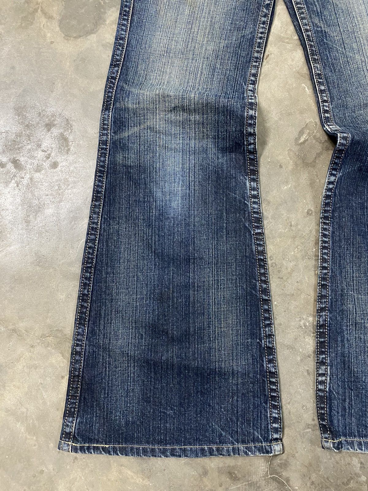 Hysteric Glamour × If Six Was Nine × Tornado Mart Super Flare Jeans Brappers Japan Brand Bootcut Flared @278 Size US 28 / EU 44 - 8 Thumbnail