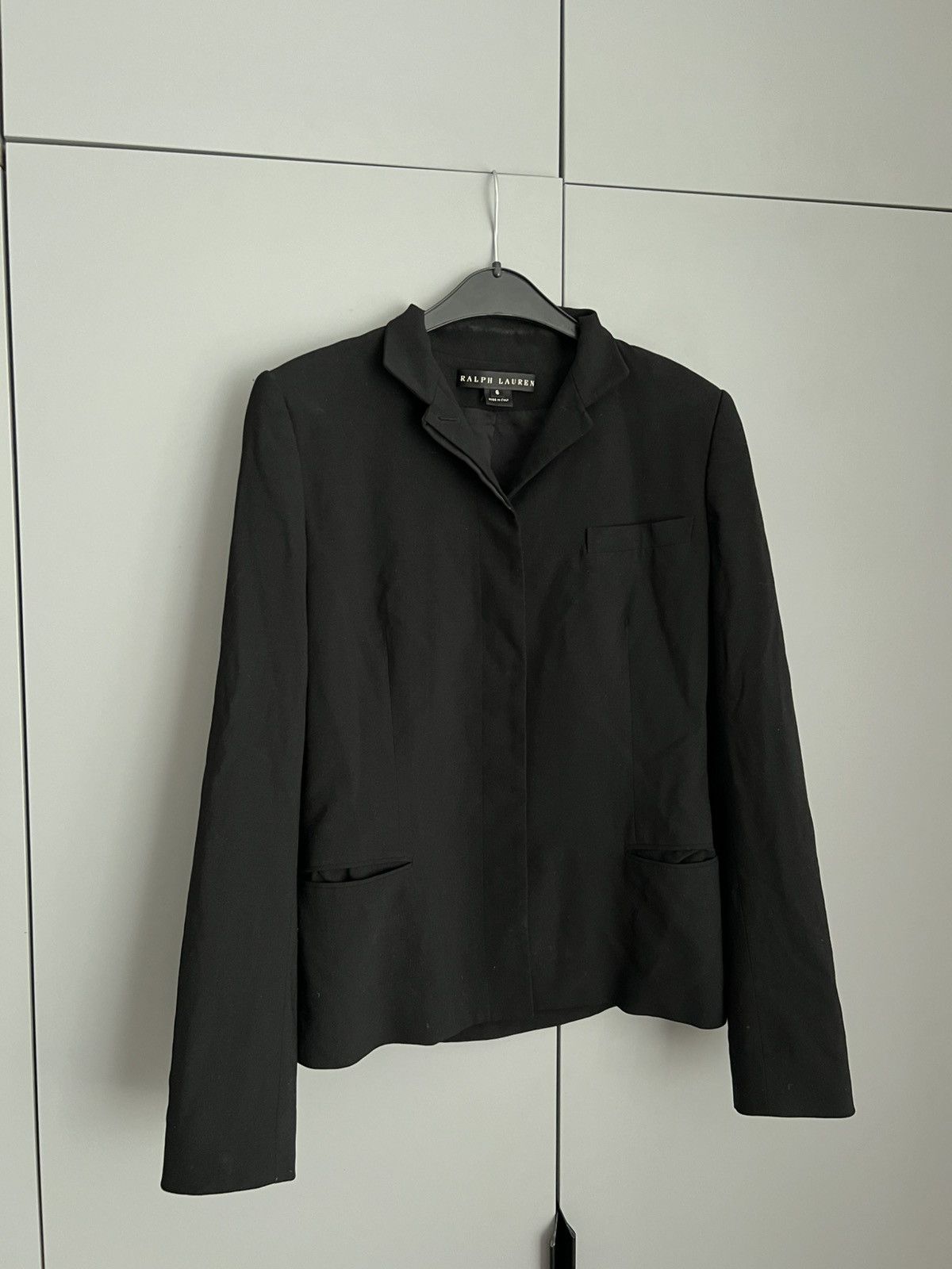 Ralph Lauren Ralph Lauren Luxury Wool Black Blazer Size M / US 6-8 / IT 42-44 - 3 Thumbnail