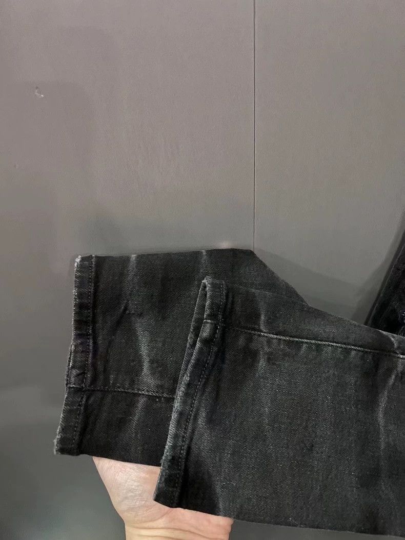 Amiri Amiri Washed Grey Destroyed Jeans Size US 33 - 5 Thumbnail
