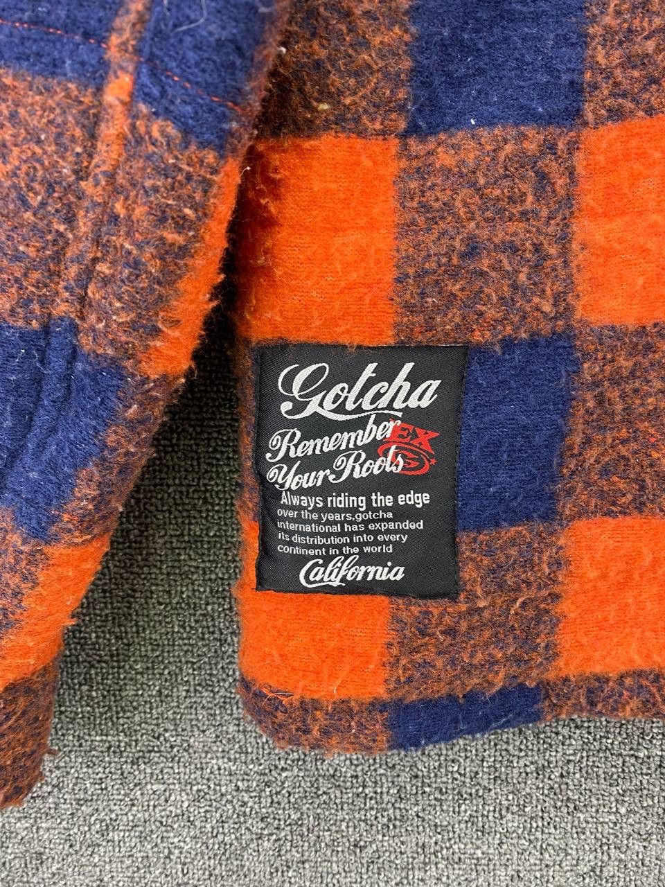 Gotcha Vintage Gotcha California Shadow Plaids Jacket Size L / US 10 / IT 46 - 10 Thumbnail