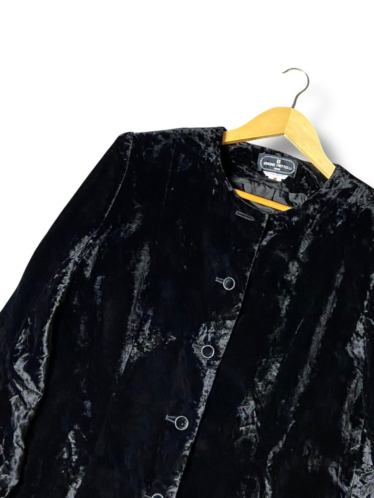 Bruno Piattelli × Designer × Vintage Bruno Piattelli Roma Brand Velvet Jacket (127) Size US XXS / EU 40 - 4 Thumbnail