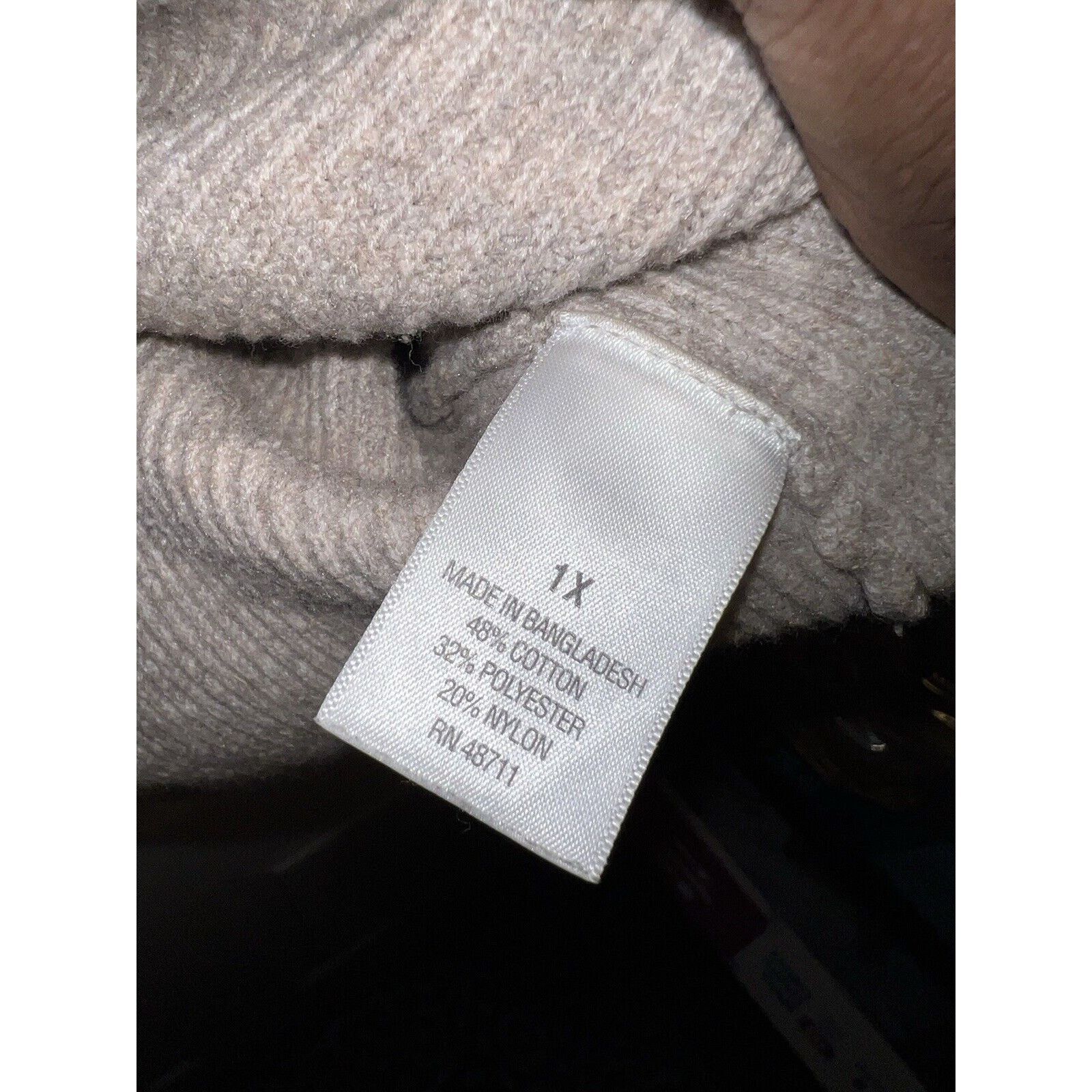 Other Ophelia Roe Women’s Ribbed Oversized Sweater Size XL Gray Size XL / US 12-14 / IT 48-50 - 6 Thumbnail
