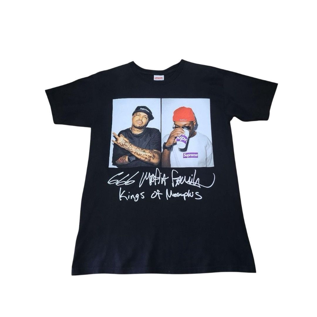 Supreme Extremely rare Supreme 12AW Three Six Mafia T-shirt Size US M / EU 48-50 / 2 - 1 Thumbnail