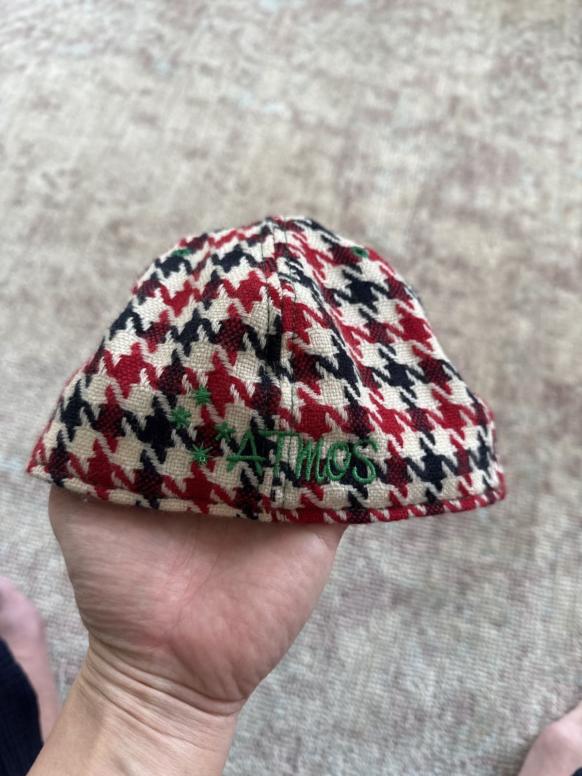 New Era × atmos Vintage Atmos New Era wool Hat Size ONE SIZE - 4 Thumbnail