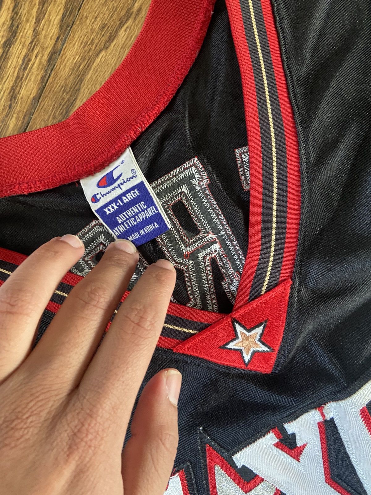 Champion Vintage 76ers iverson champion jersey Size US XXL / EU 58 / 5 - 4 Thumbnail