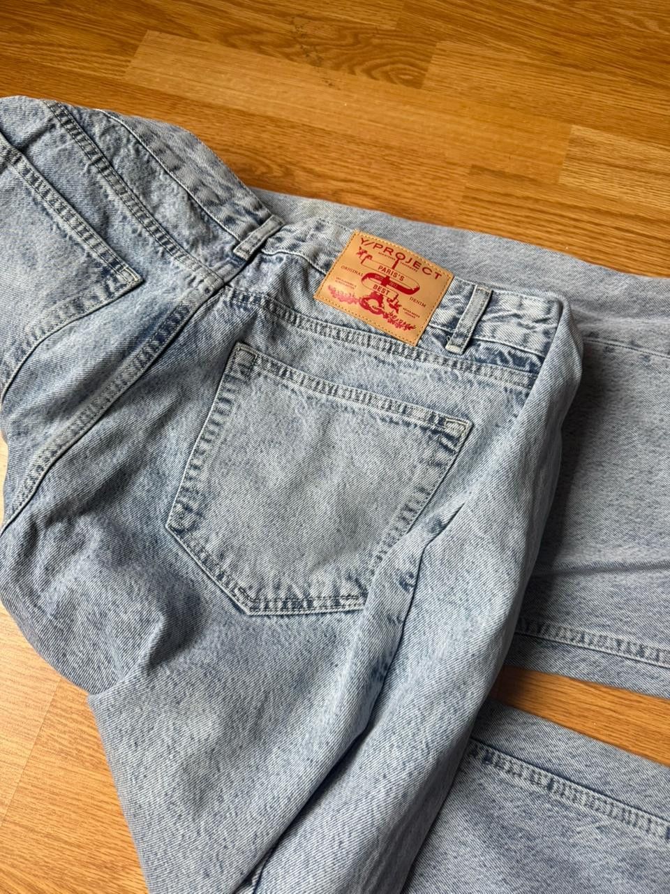Y/Project CC28 Pop-up Denim Pant in Blue Size US 30 / EU 46 - 3 Thumbnail