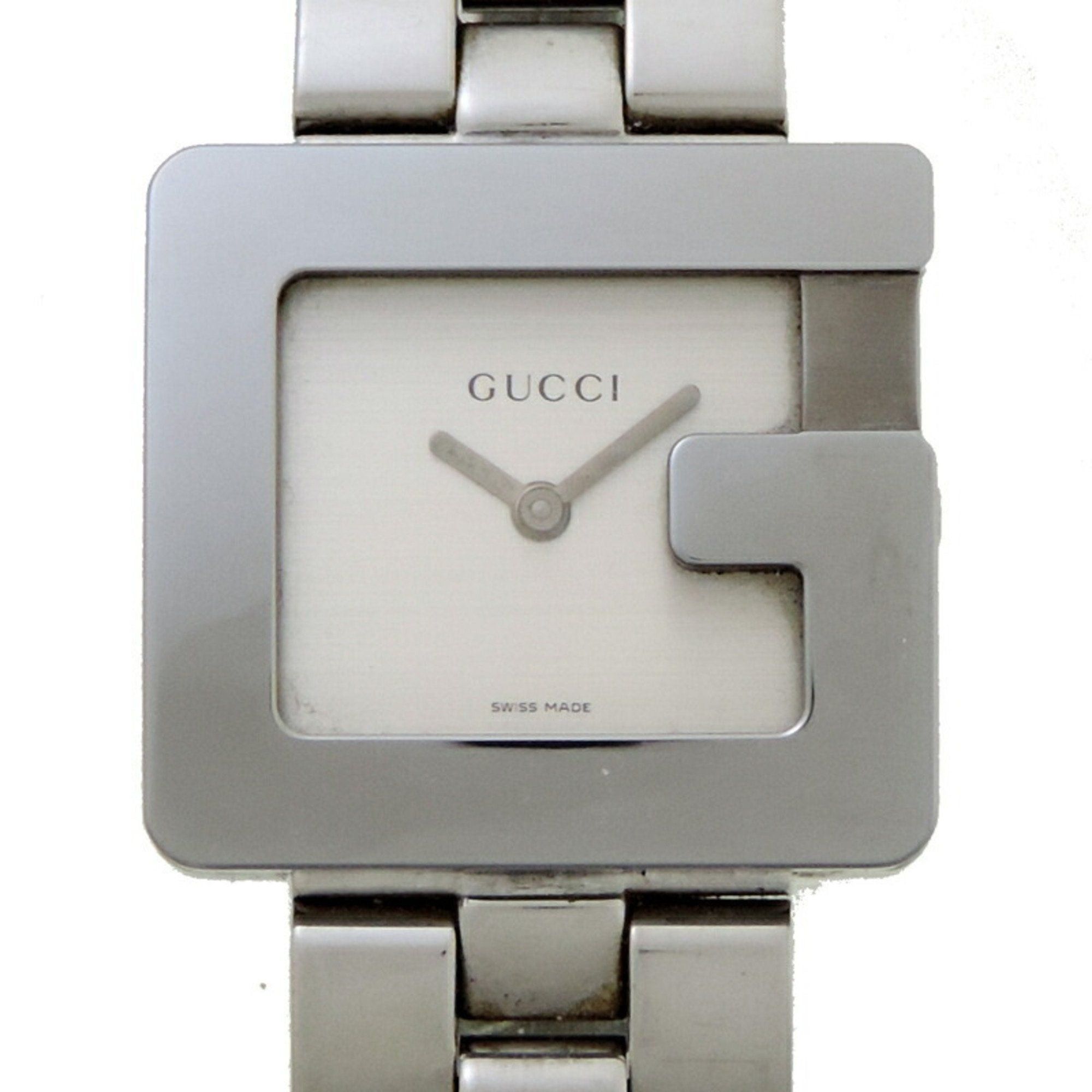 image of Gucci Quartz Stainless Steel Women's Watch in Silver
