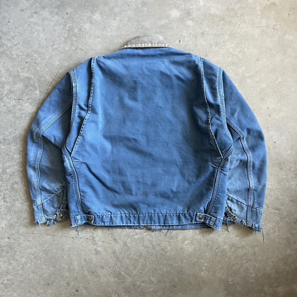 Carhartt Carhartt JB1215 Blue Detroit Jacket Rare Size Large Vintage Size US L / EU 52-54 / 3 - 9 Thumbnail