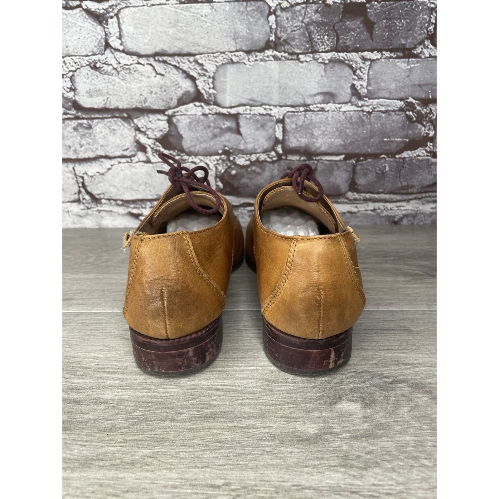Other Pikolinos Brown Leather Lace Up Plain Oxfords Shoes Women Sz Size US 7.5 / IT 37.5 - 8 Thumbnail